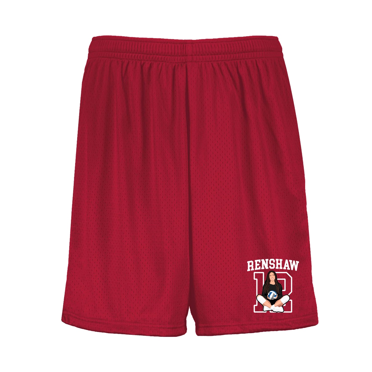 Shorts — Shirsey in Red