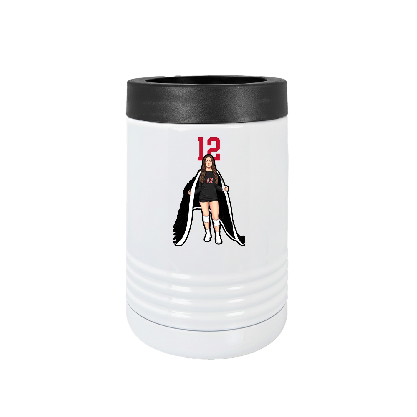Beverage Holder — Number Top in White