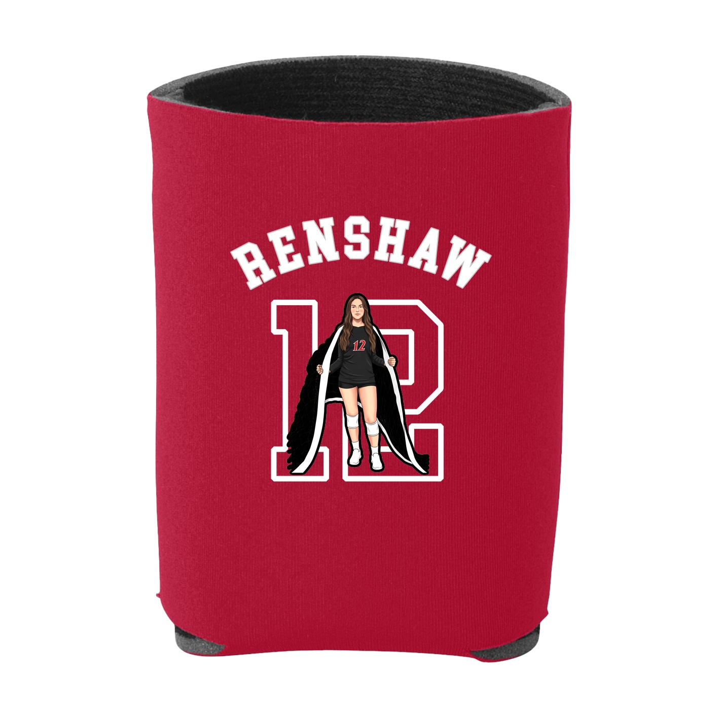 Can Holder — Shirsey Arch in Red