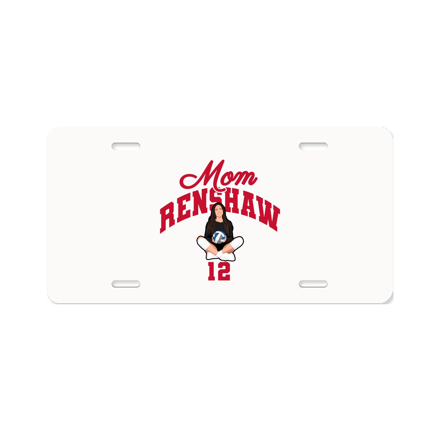 License Plate — Mothers Day Arch in Classic