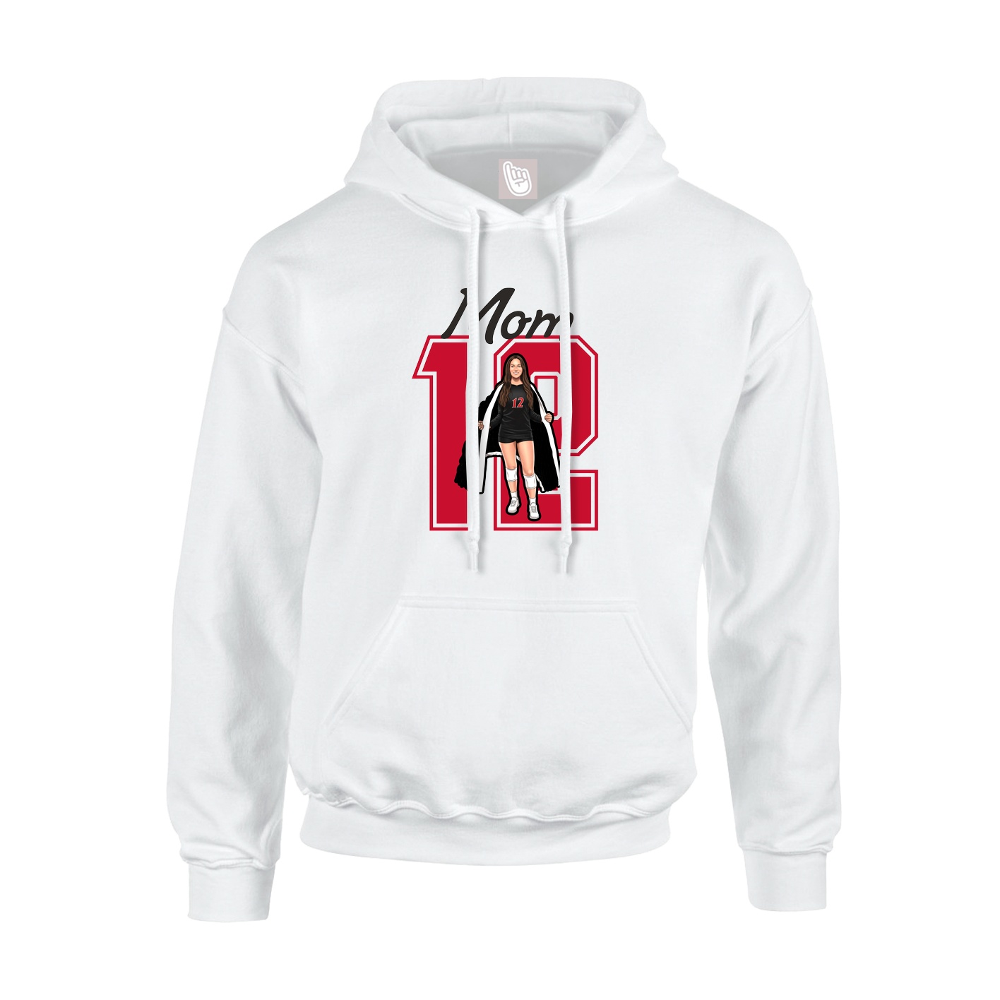 Youth Hoodie — Mothers Day Shirsey in White