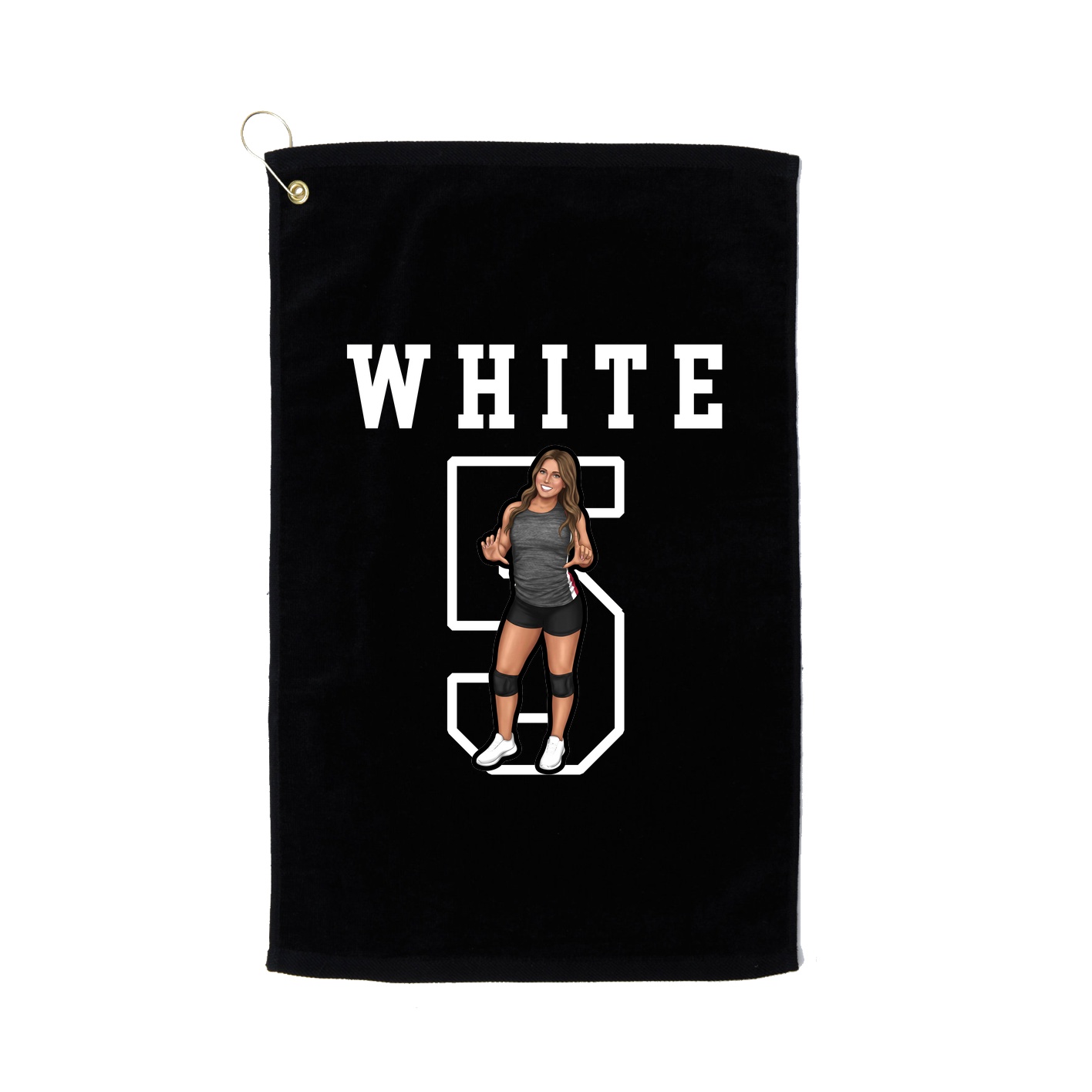 Golf Towel — Shirsey in Black