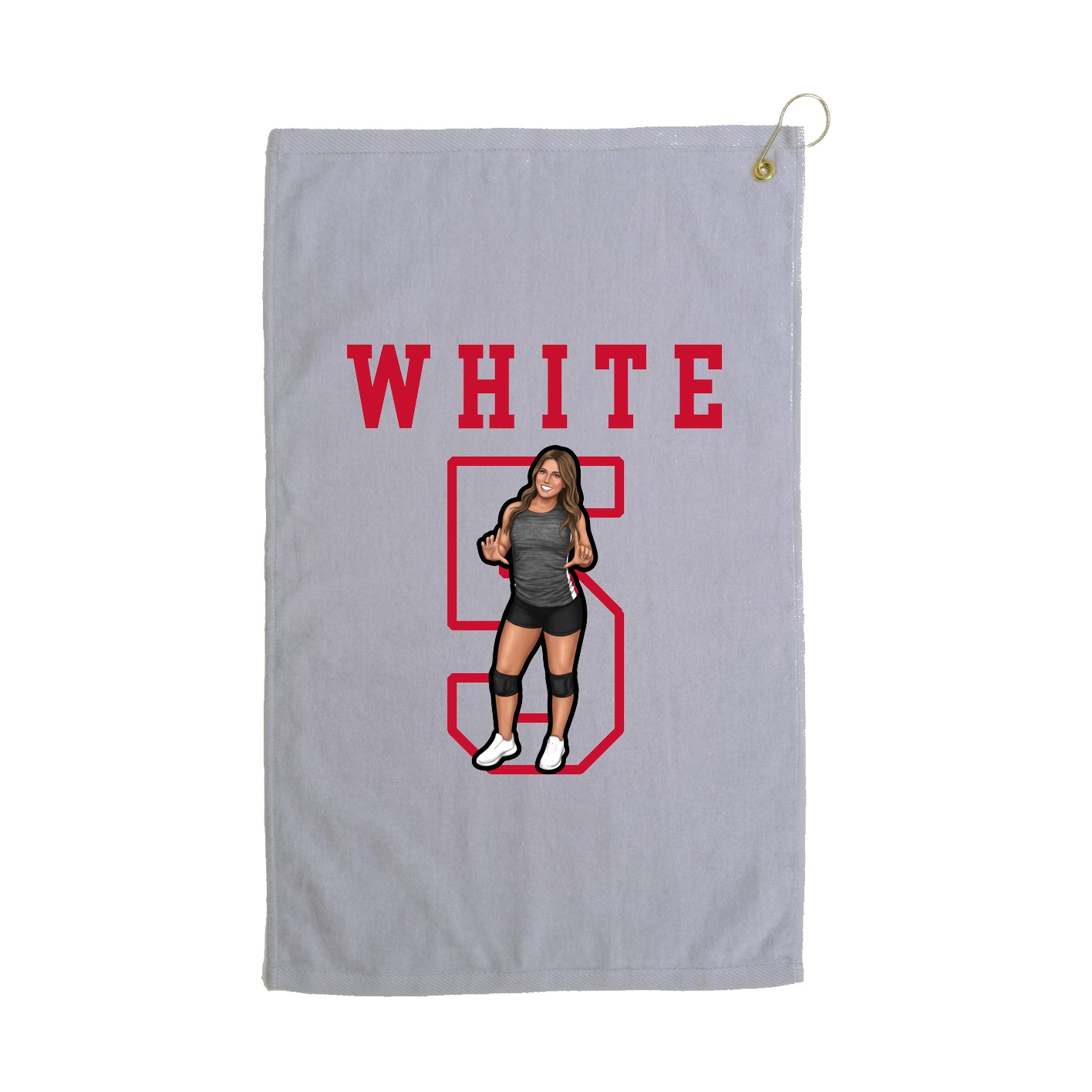 Golf Towel — Shirsey in Grey