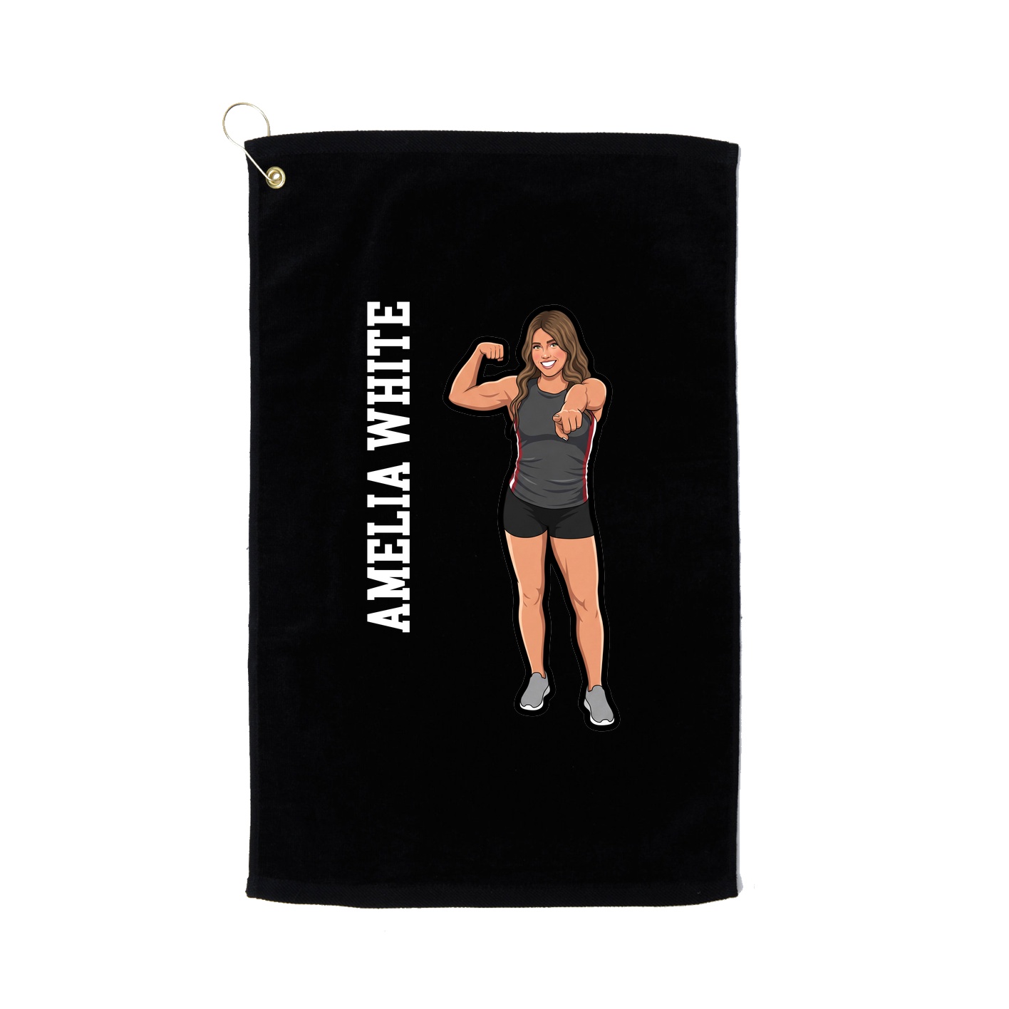 Terry Velour Golf Towel