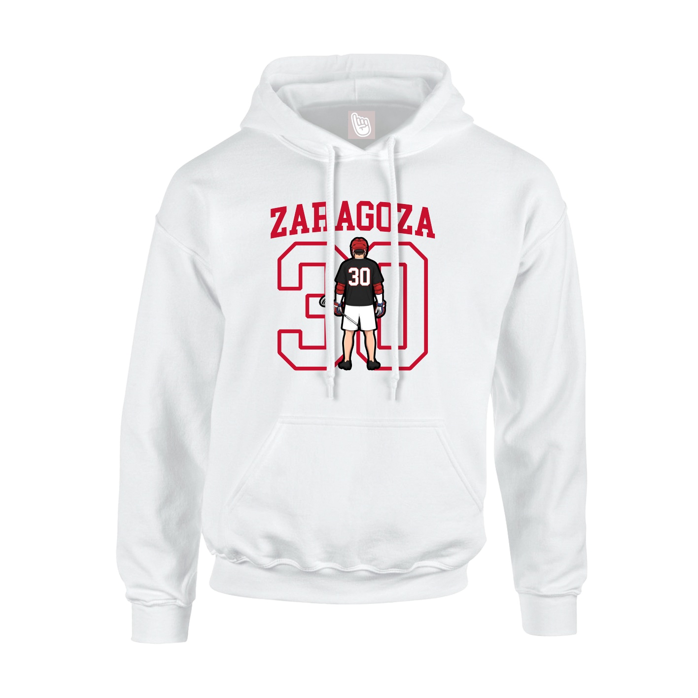 Youth Hoodie — Shirsey in White