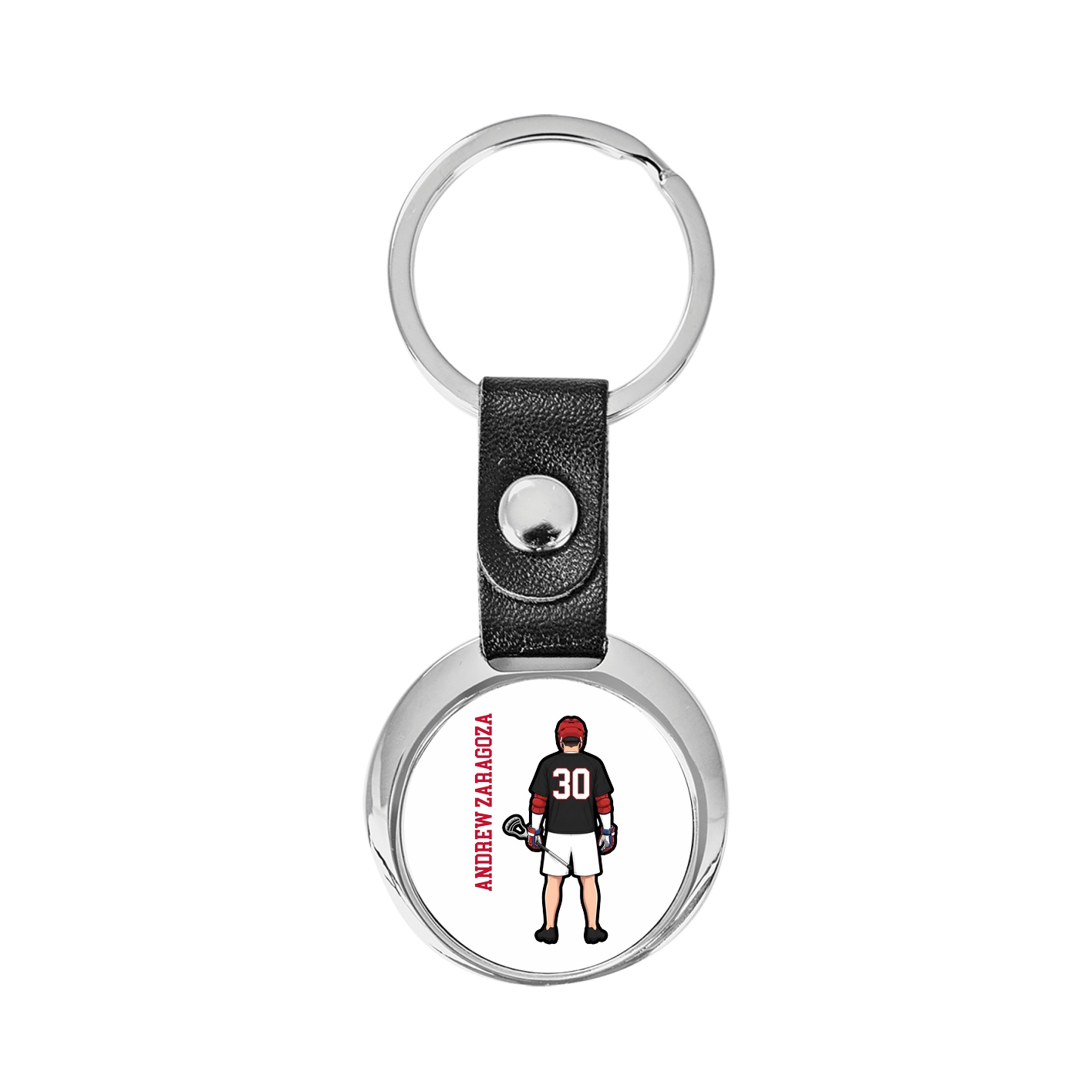Key Chain — Name Vertical in Classic