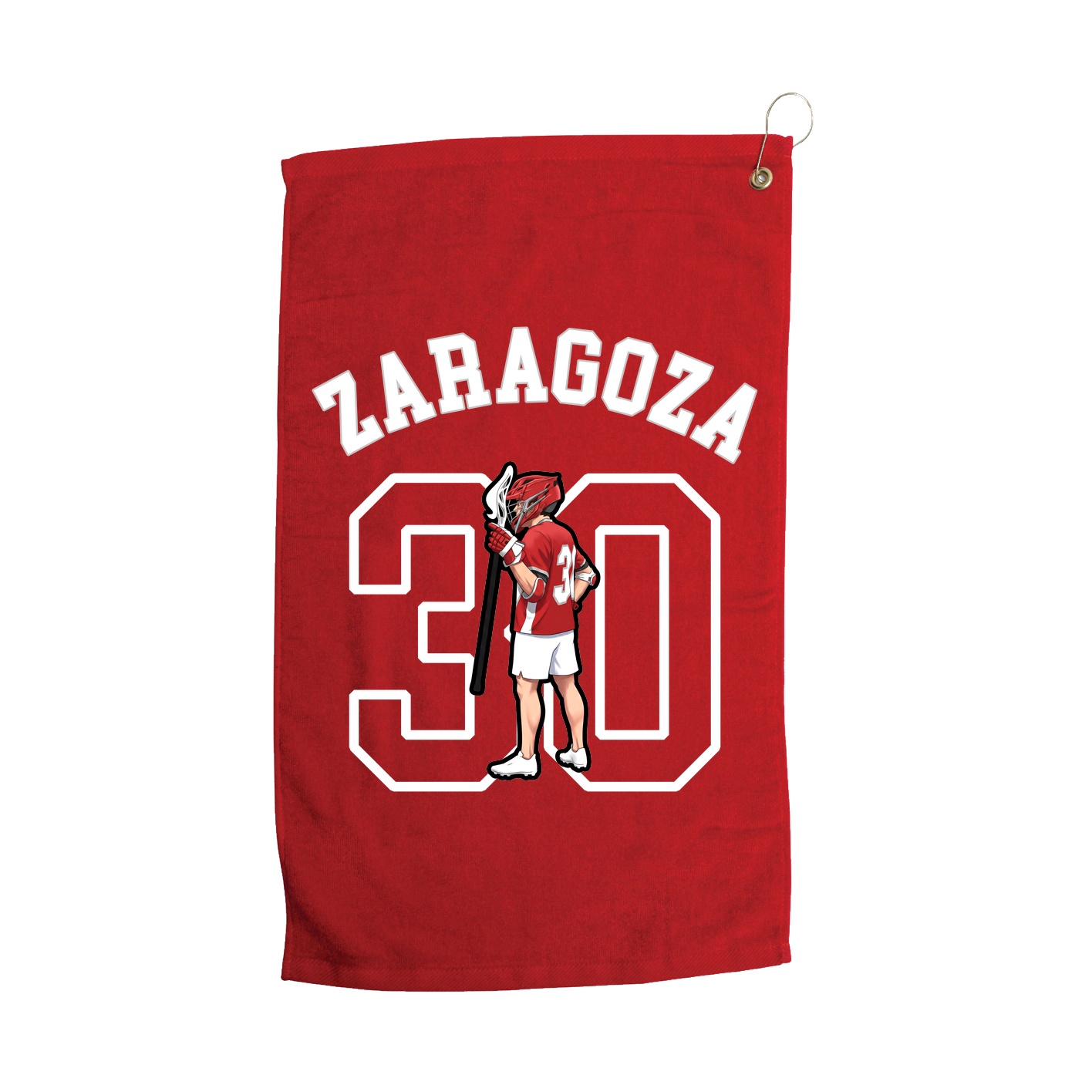 Golf Towel — Shirsey Arch in Red