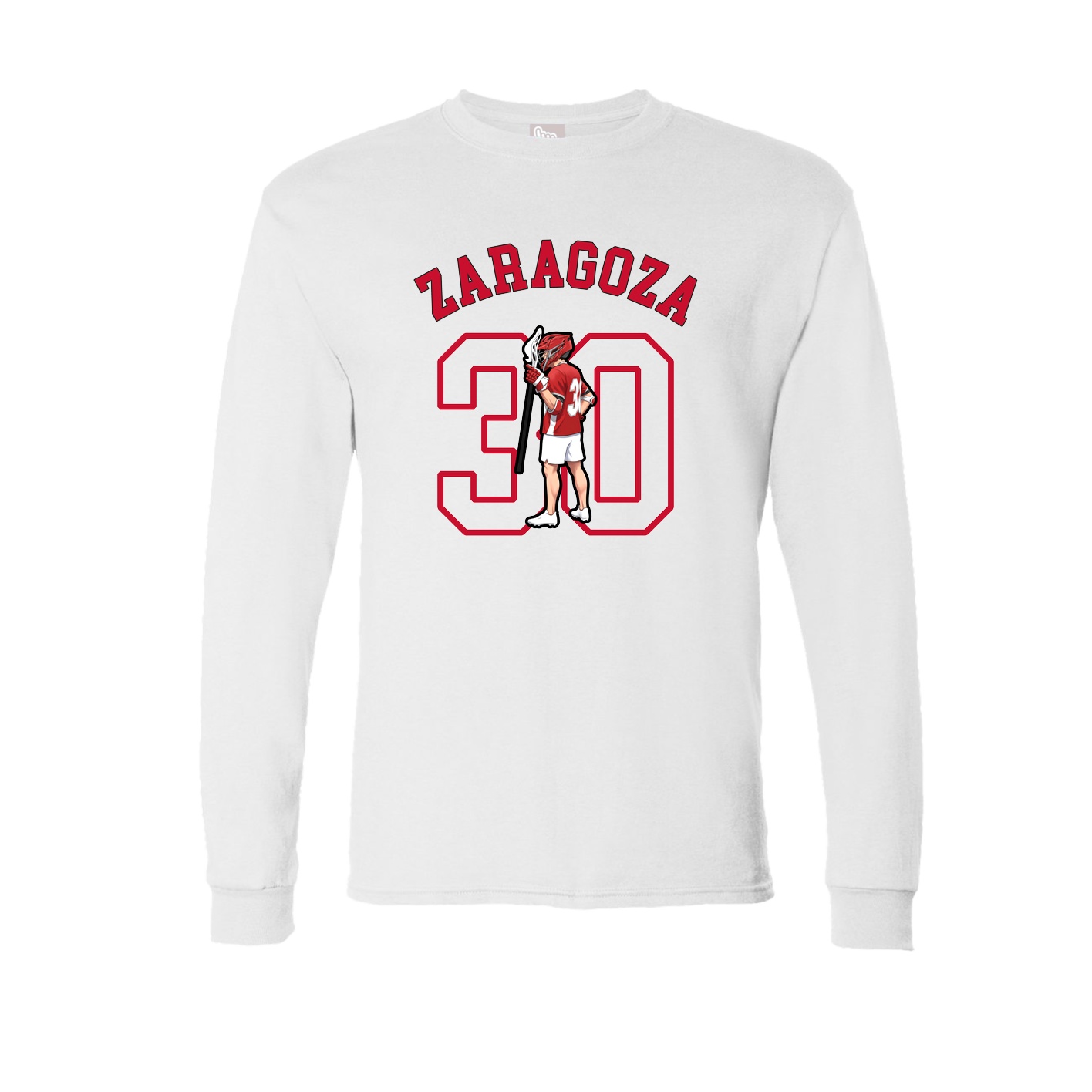 Long Sleeve Tee — Shirsey Arch in White