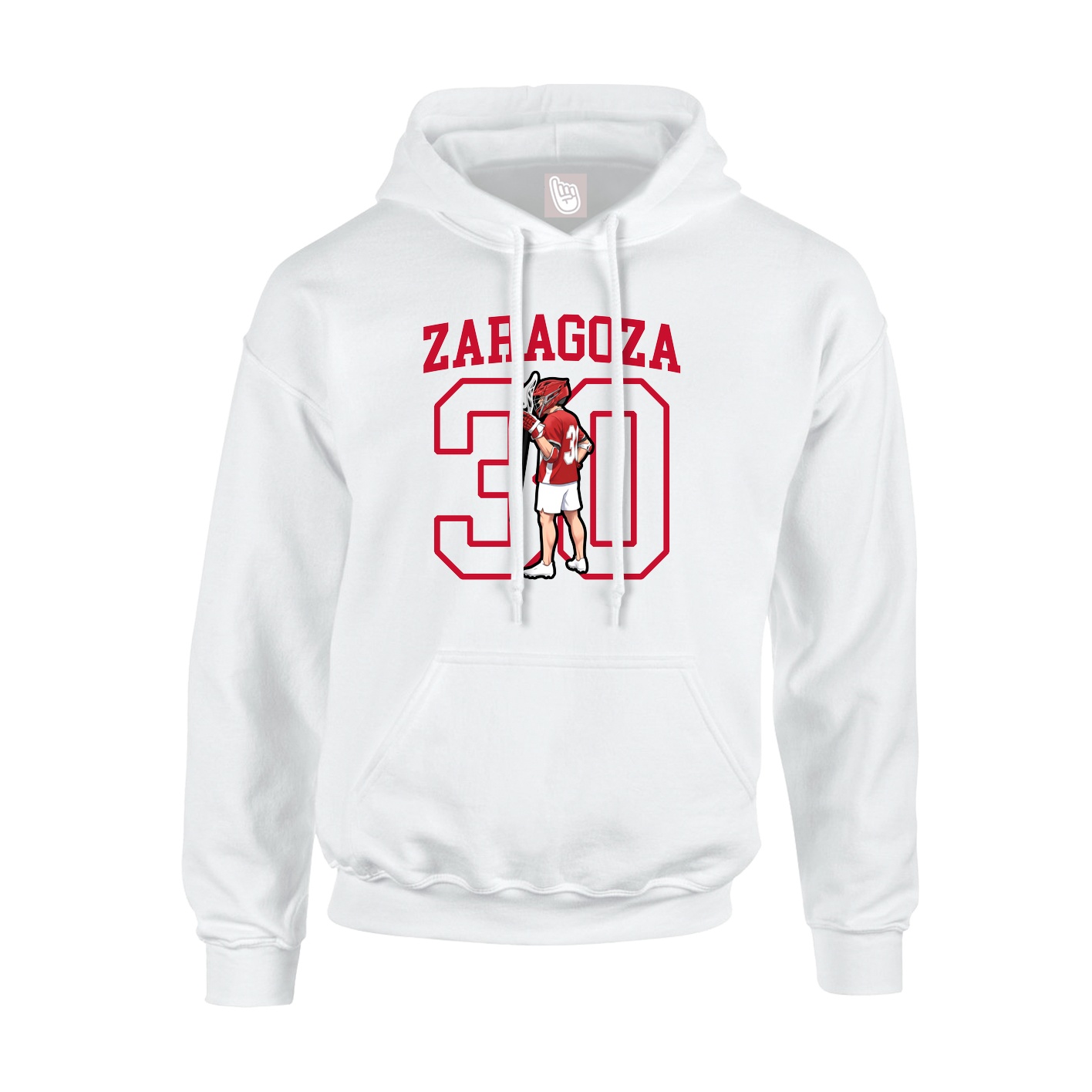 Youth Hoodie — Shirsey in White