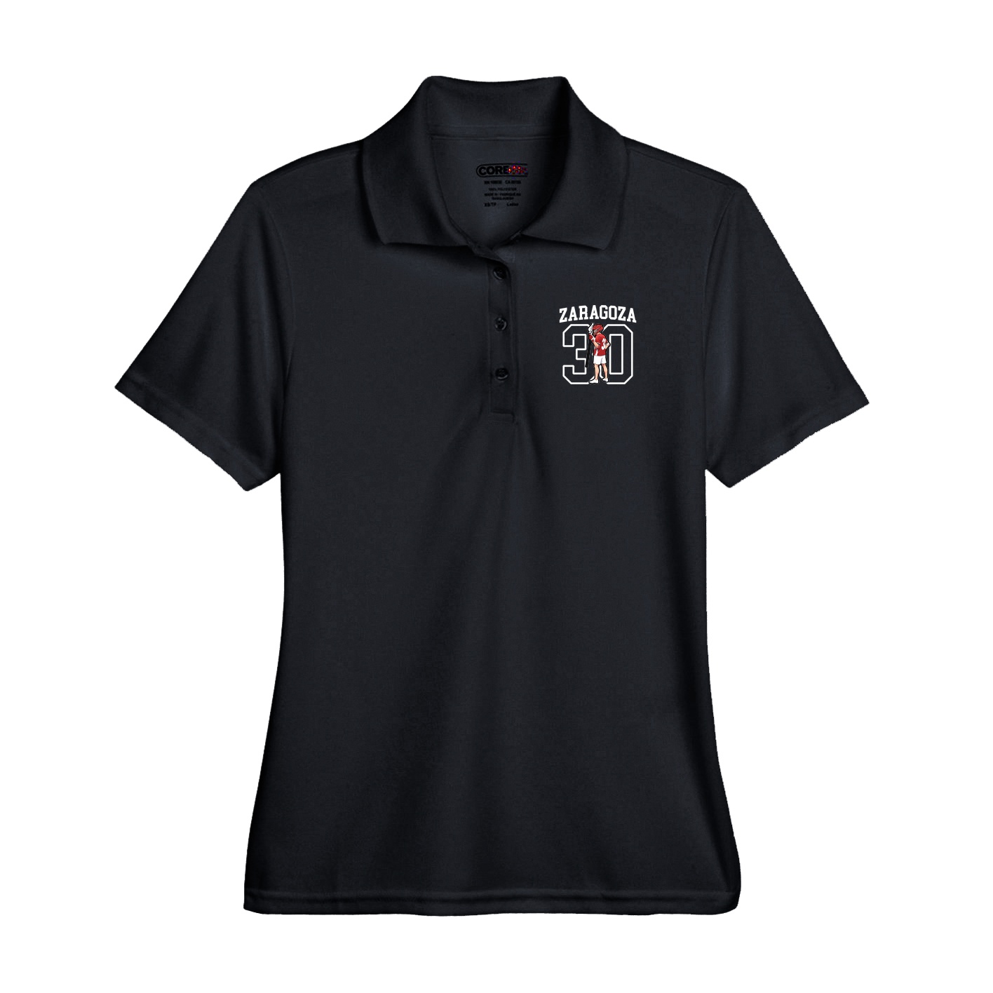 Performance Polo — Shirsey in Black