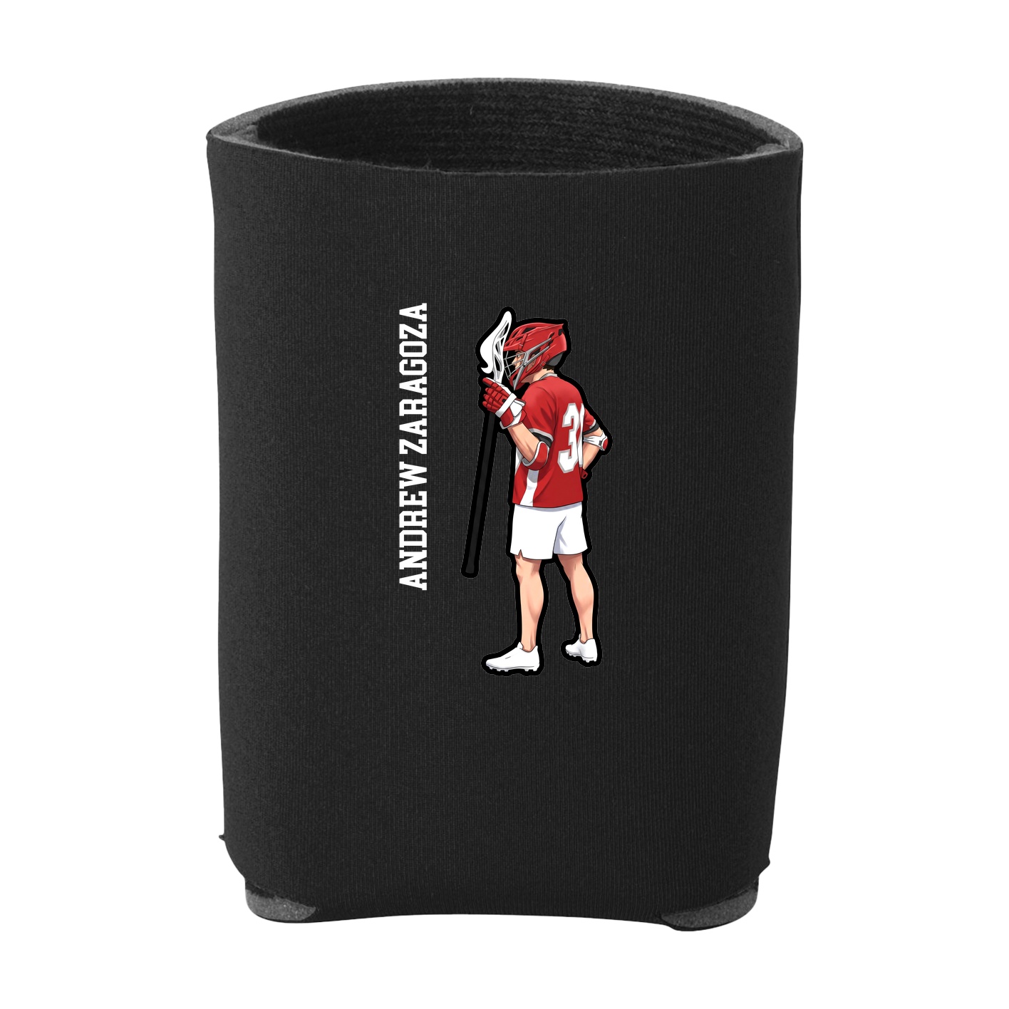 Can Holder — Name Vertical in Black