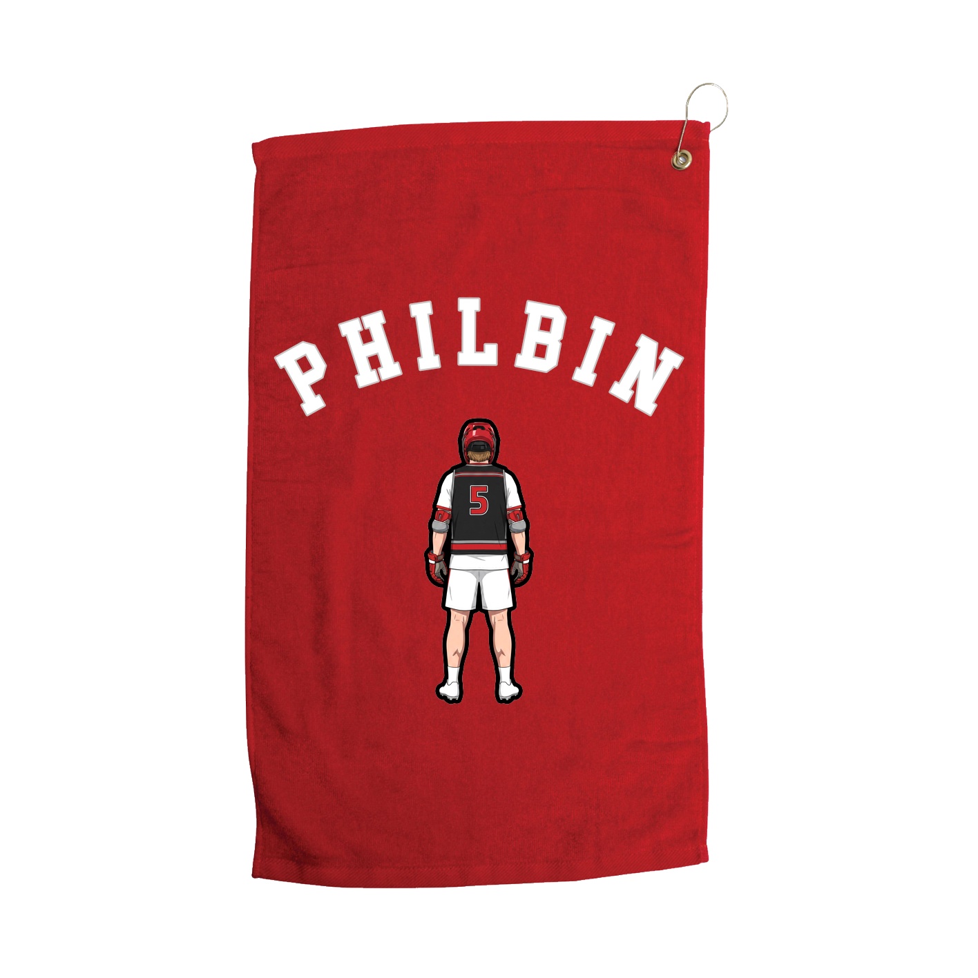Golf Towel — Shirsey Arch in Red