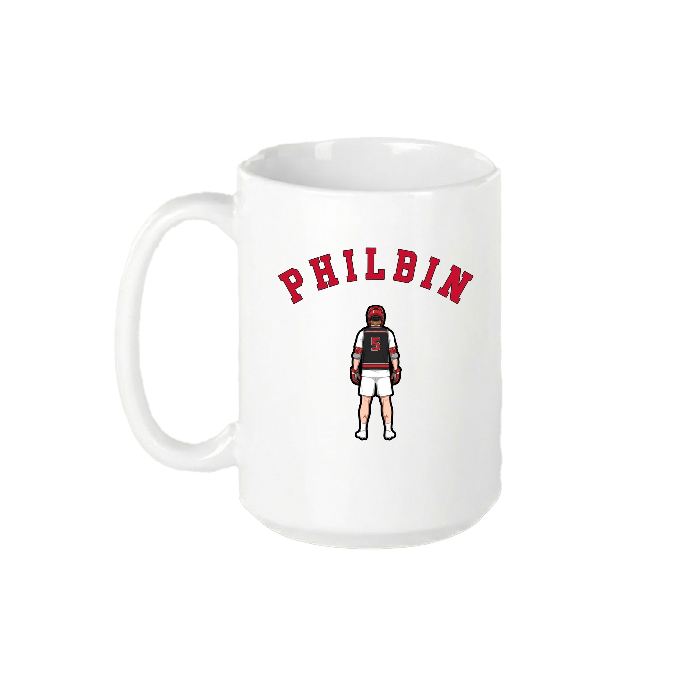15oz Coffee Mug — Shirsey Arch in White