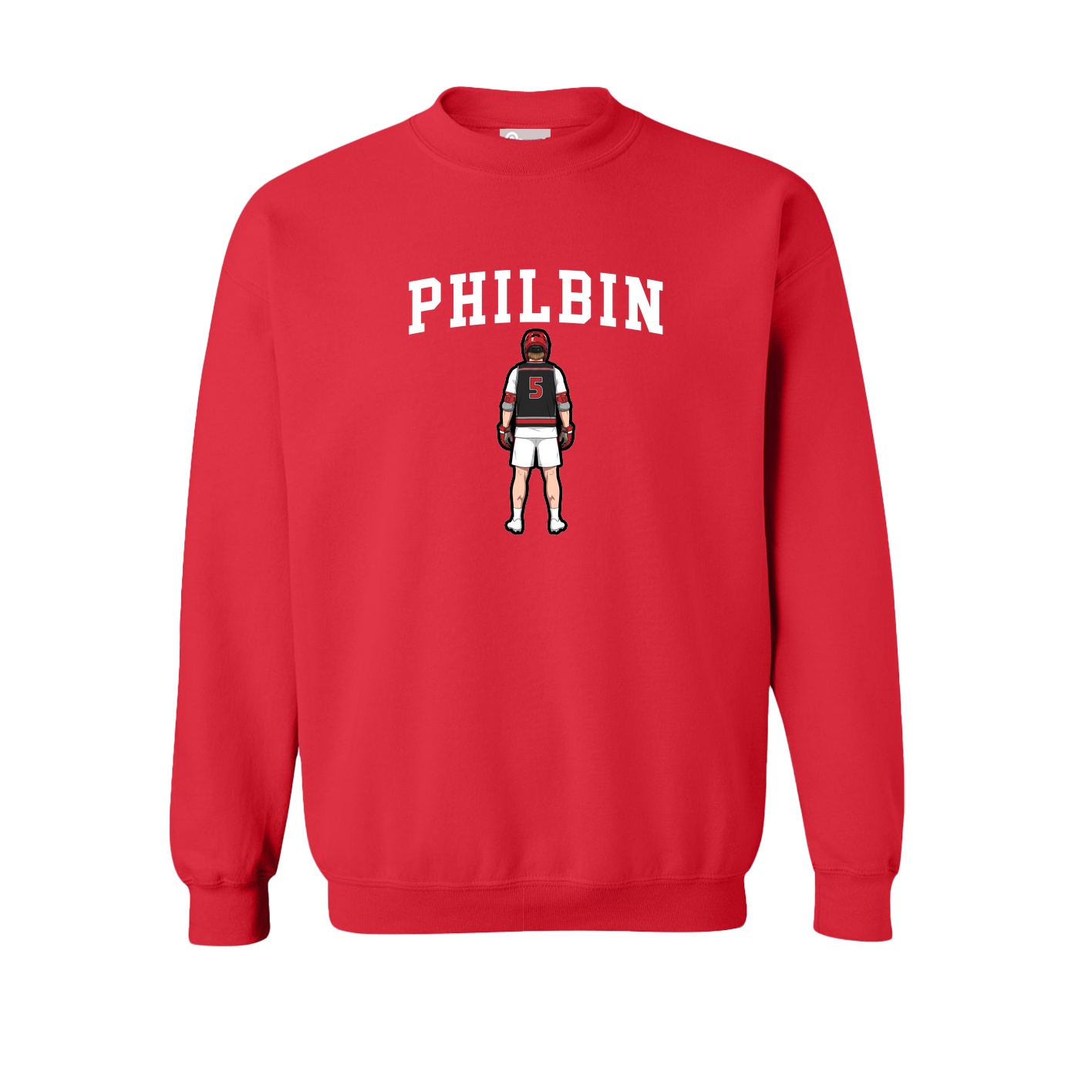 Fleece Crew — Shirsey in Red
