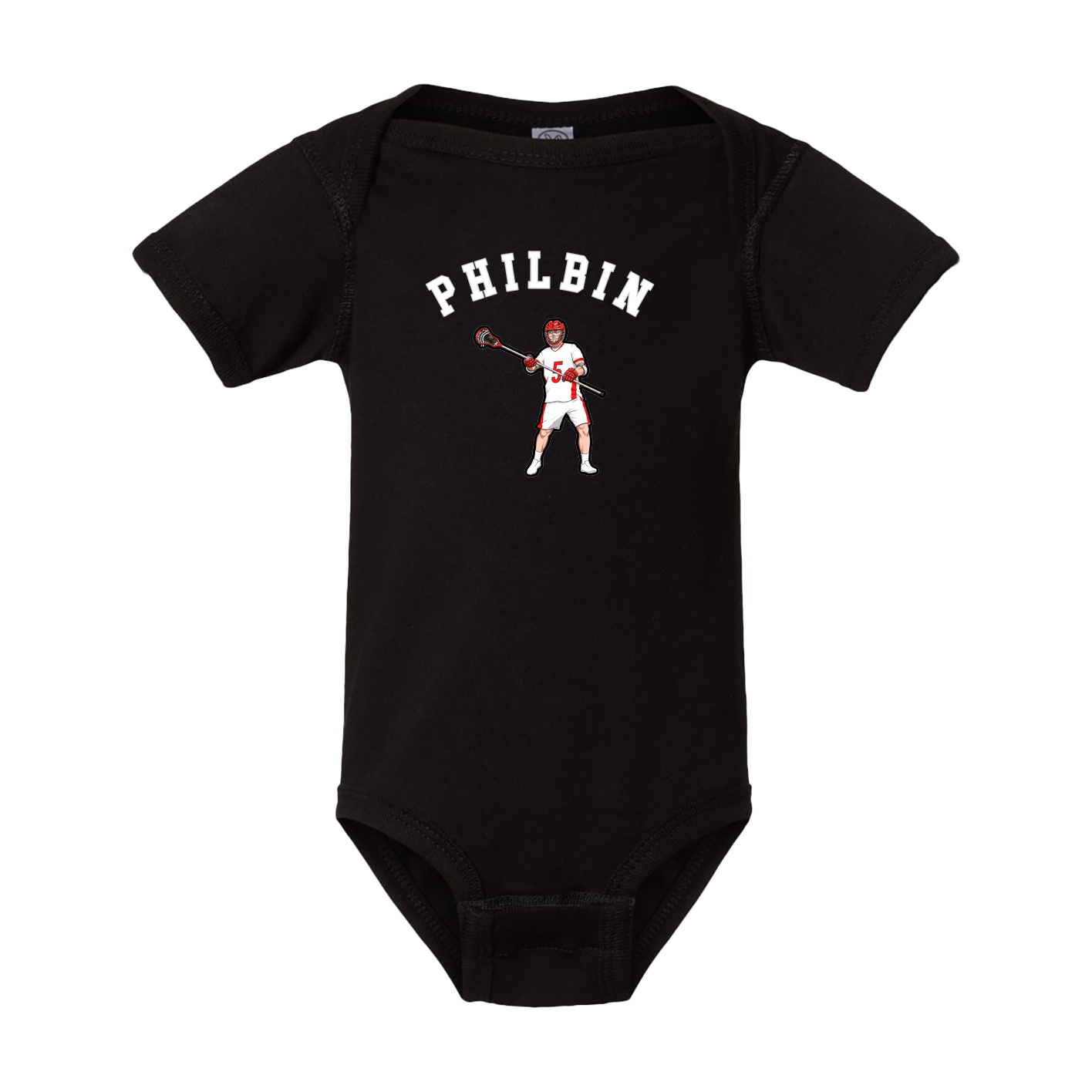 Baby Onesie — Shirsey Arch in Black