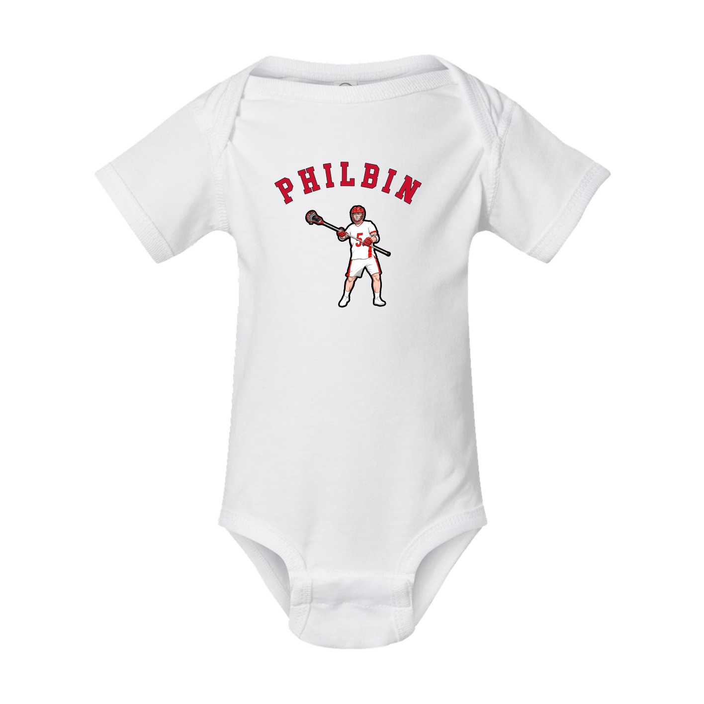 Baby Onesie — Shirsey Arch in White