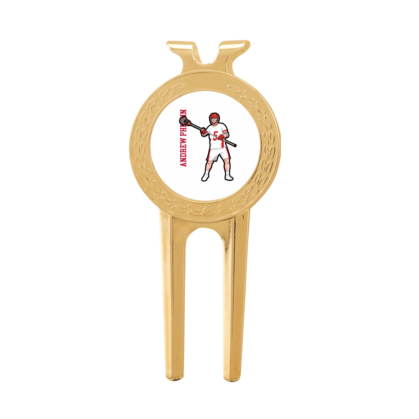 Divot Tool with Ball Marker — Name Vertical in Classic