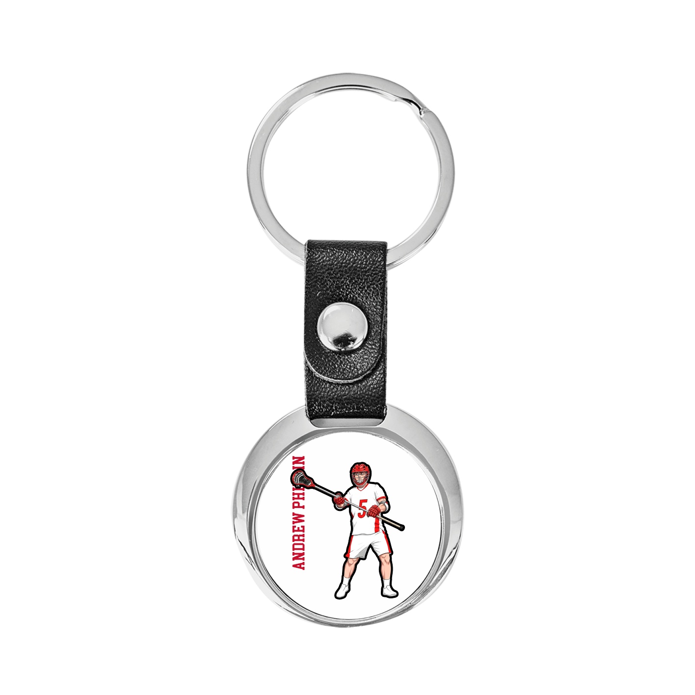 Key Chain — Name Vertical in Classic