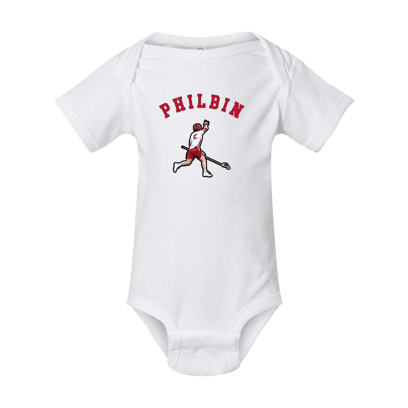 Baby Onesie — Shirsey Arch in White