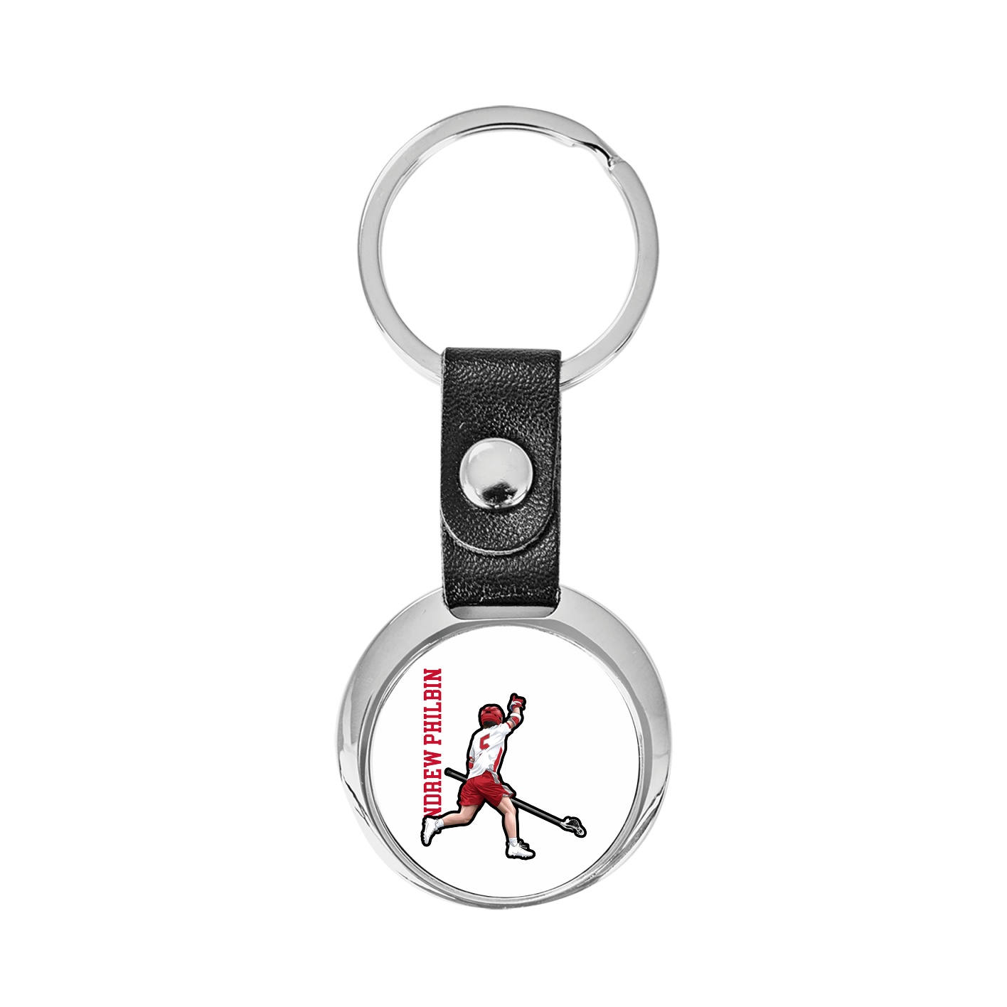 Key Chain — Name Vertical in Classic