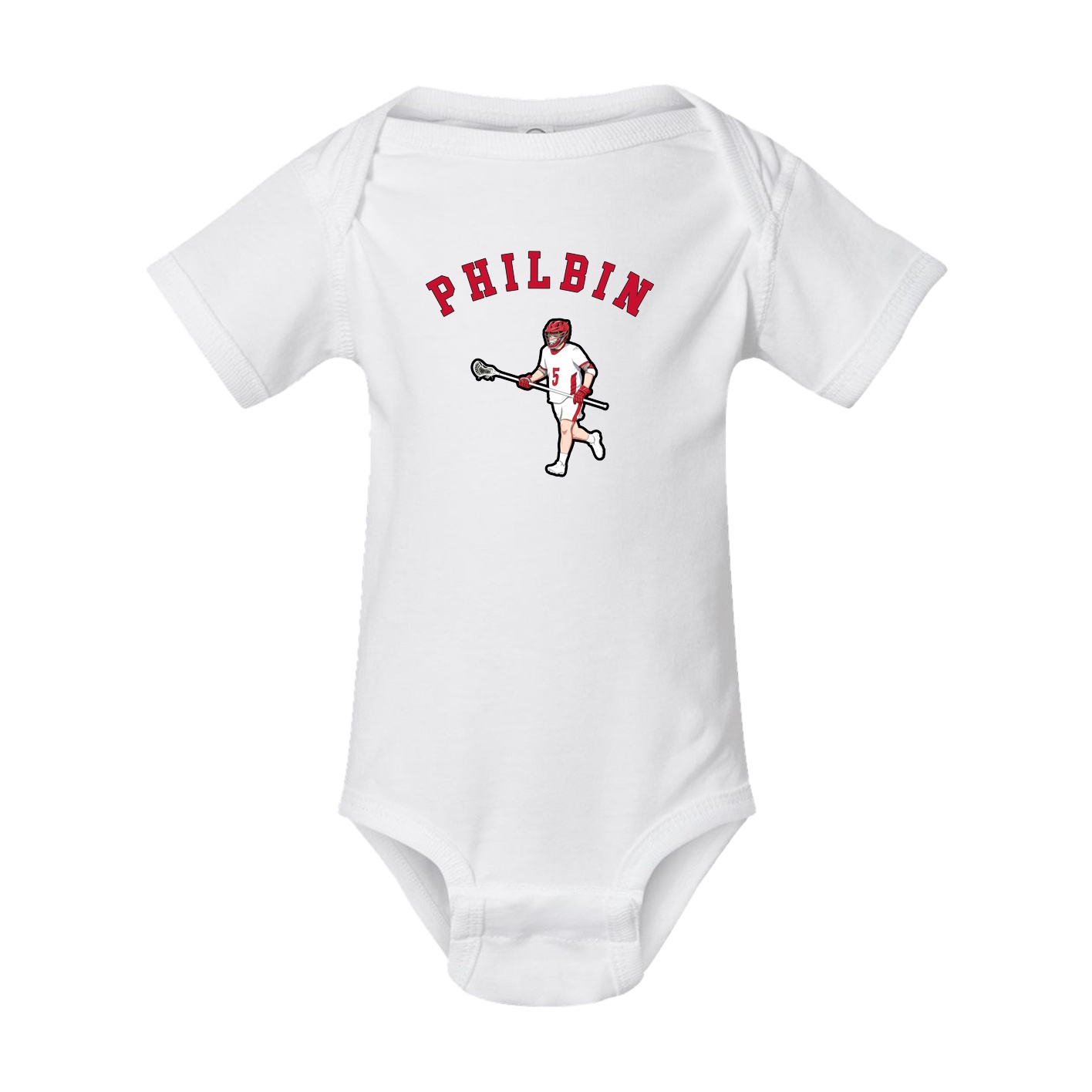 Baby Onesie — Shirsey Arch in White