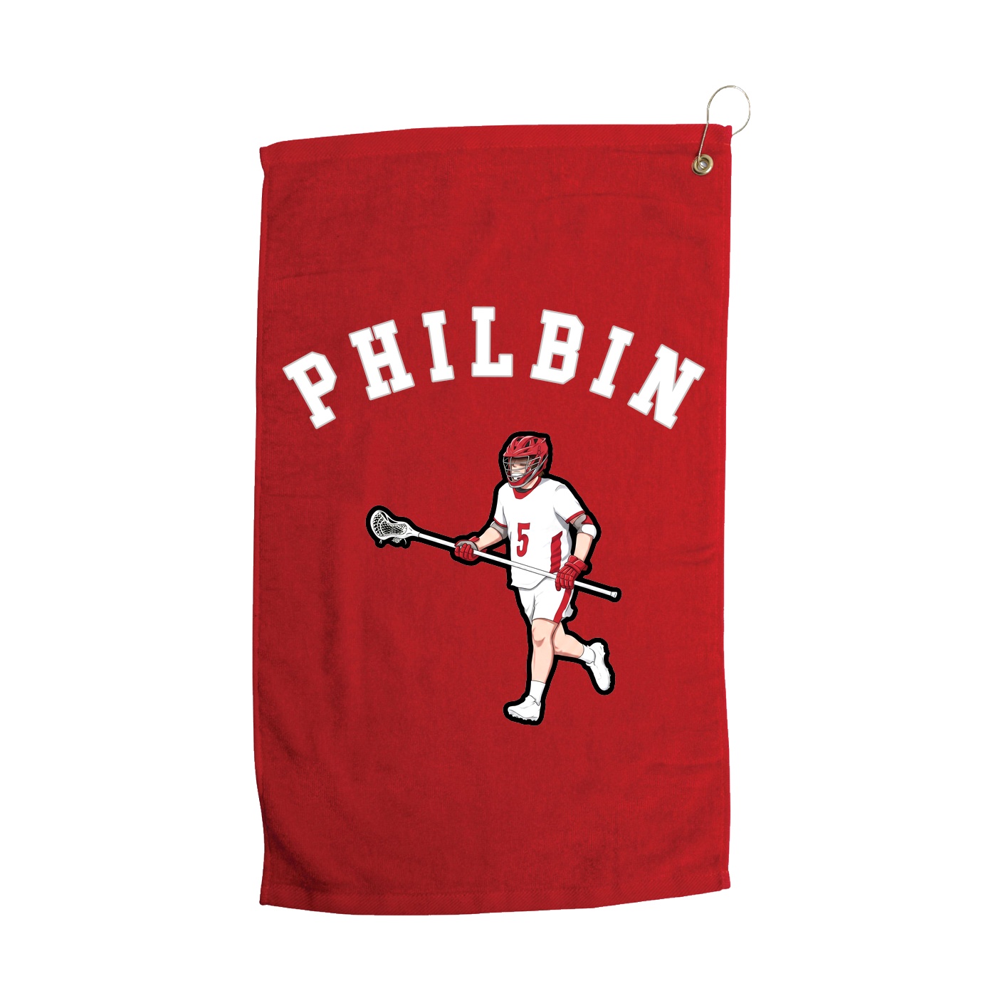 Golf Towel — Shirsey Arch in Red