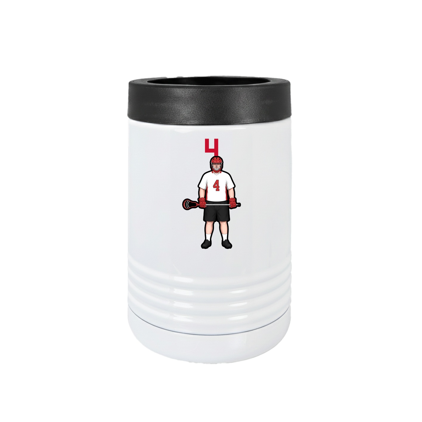 Beverage Holder — Number Top in White
