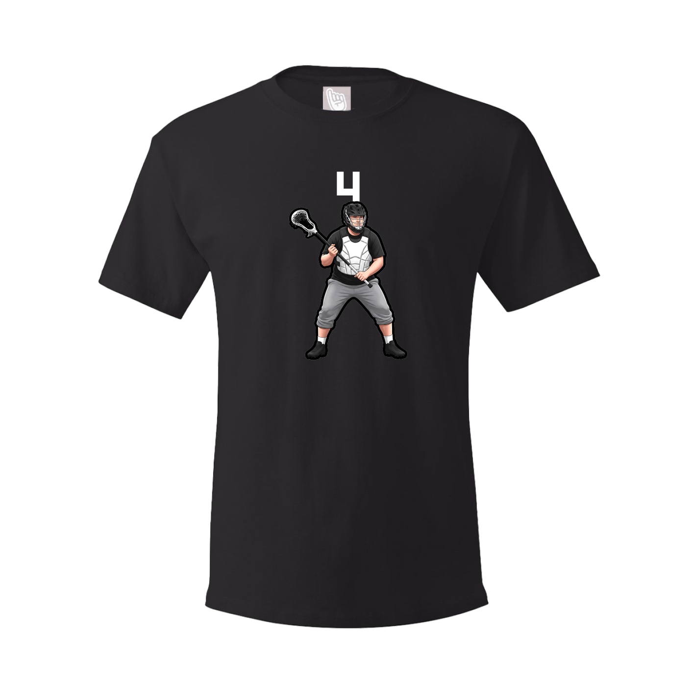 Tee — Number Top in Black