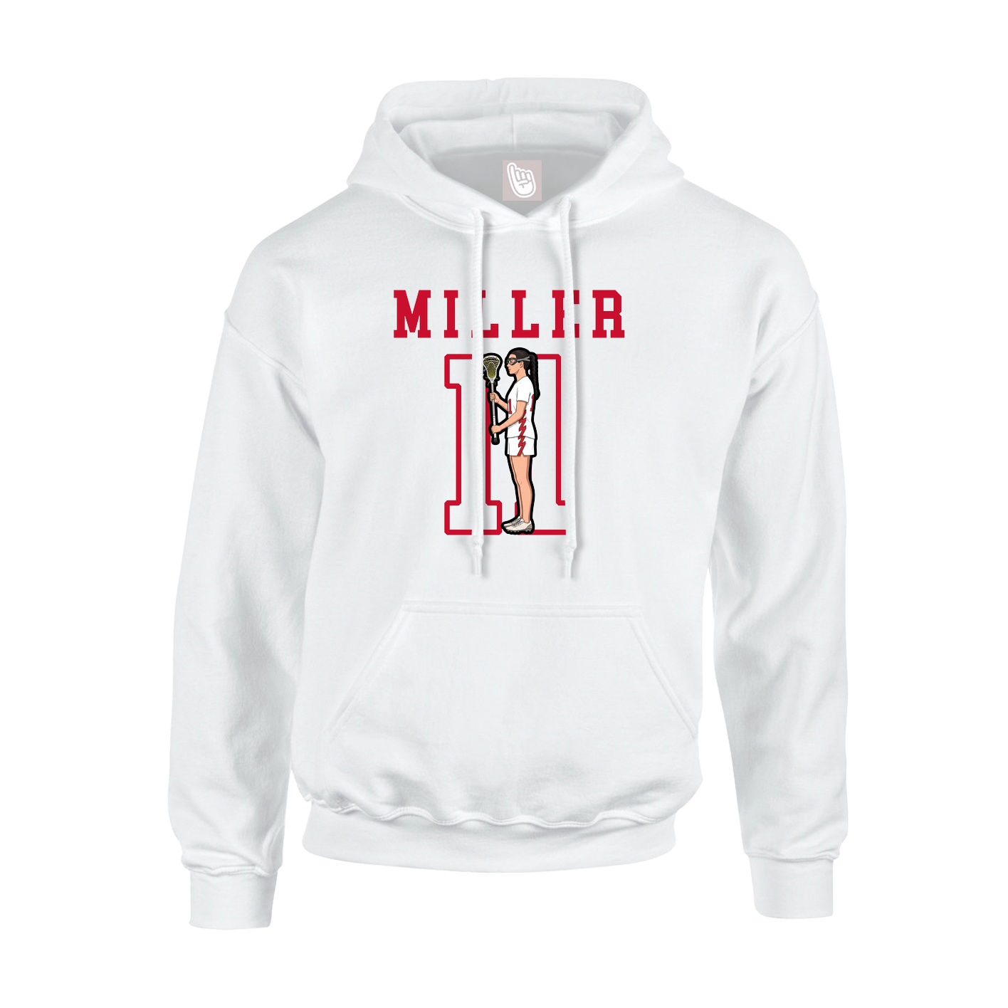 Youth Hoodie — Shirsey in White