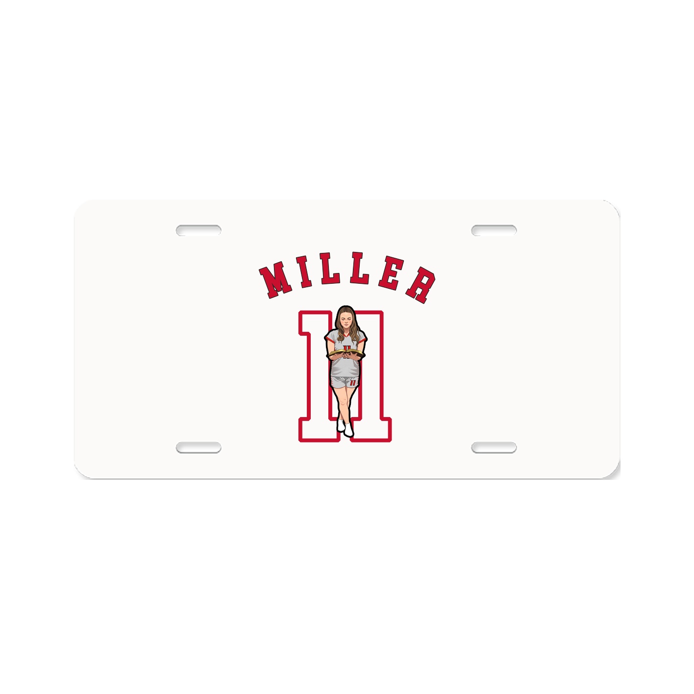 License Plate — Shirsey Arch in Classic