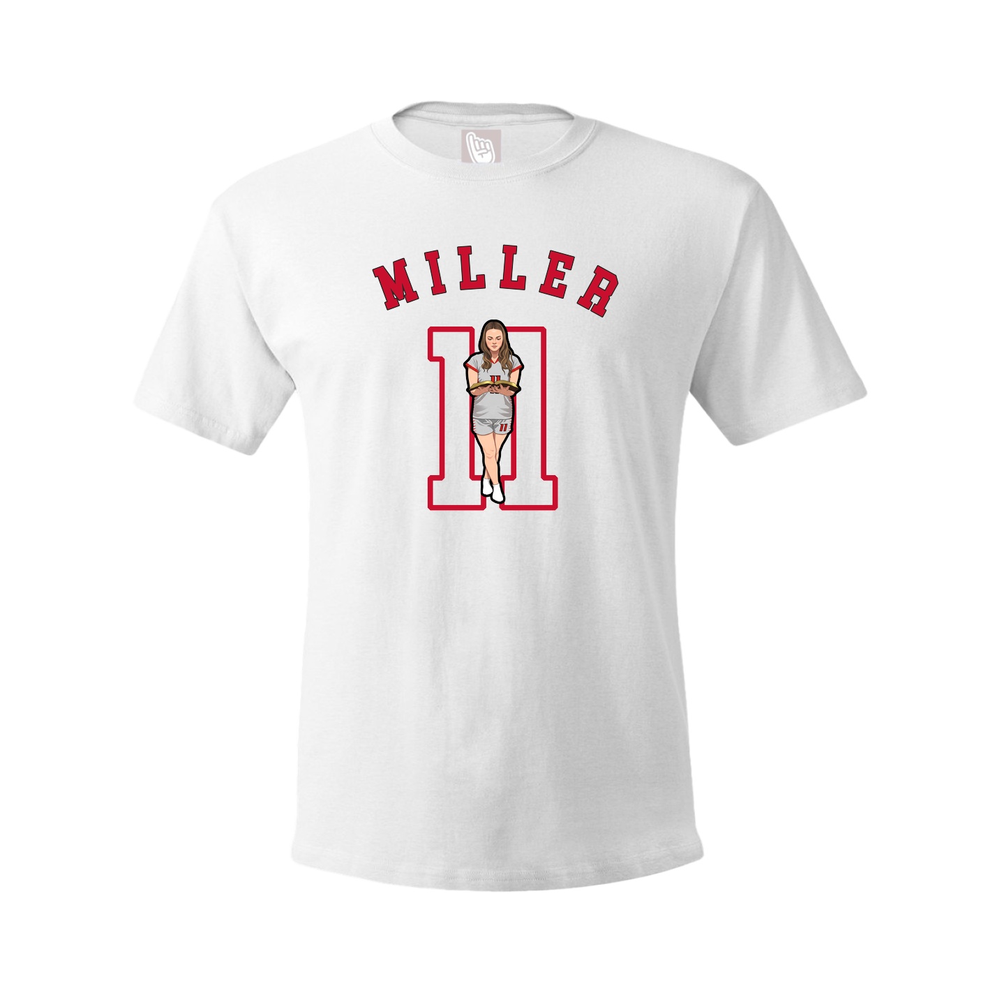 Tee — Shirsey Arch in White