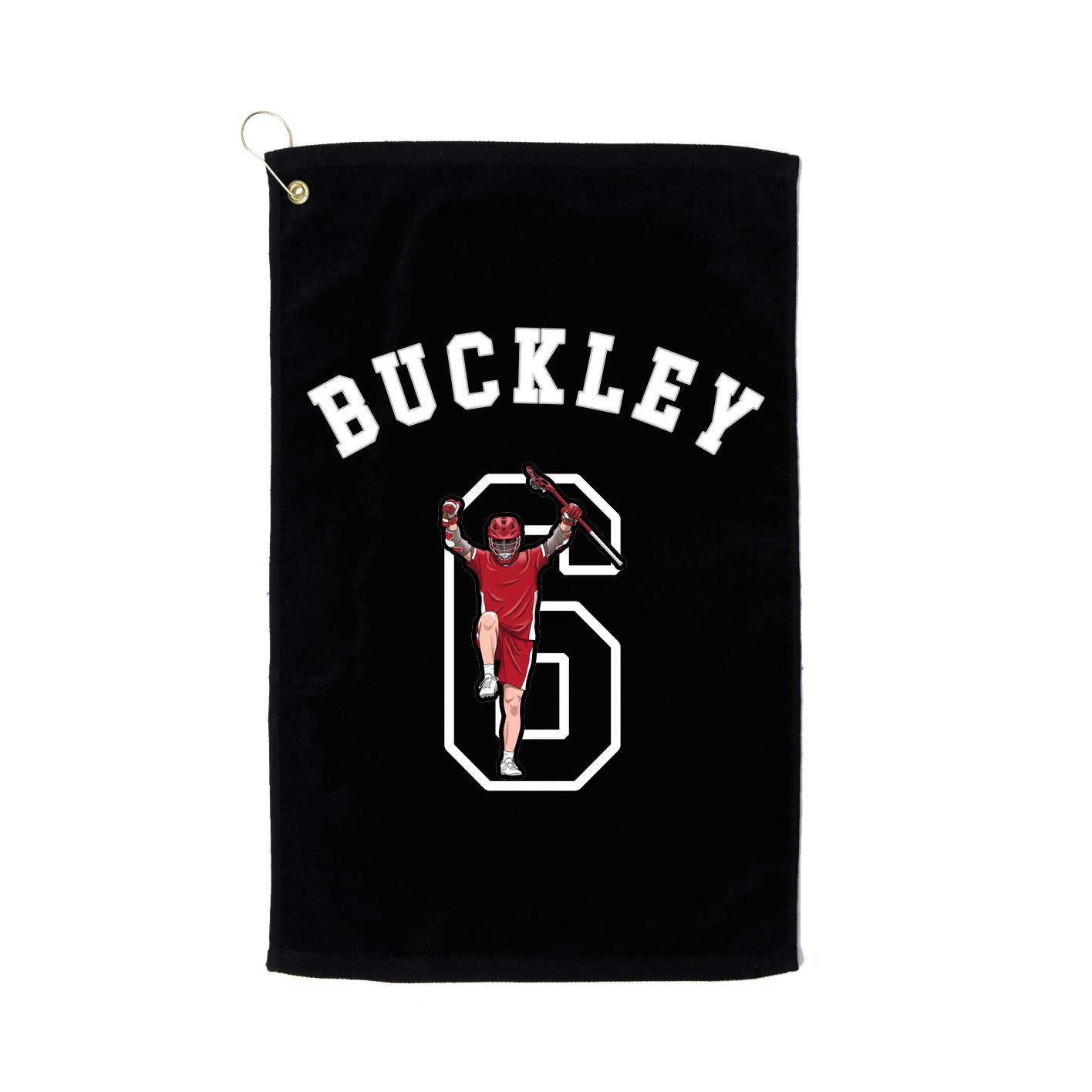 Golf Towel — Shirsey Arch in Black