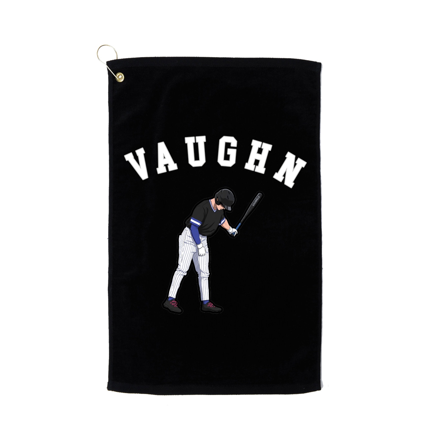Golf Towel — Shirsey Arch in Black