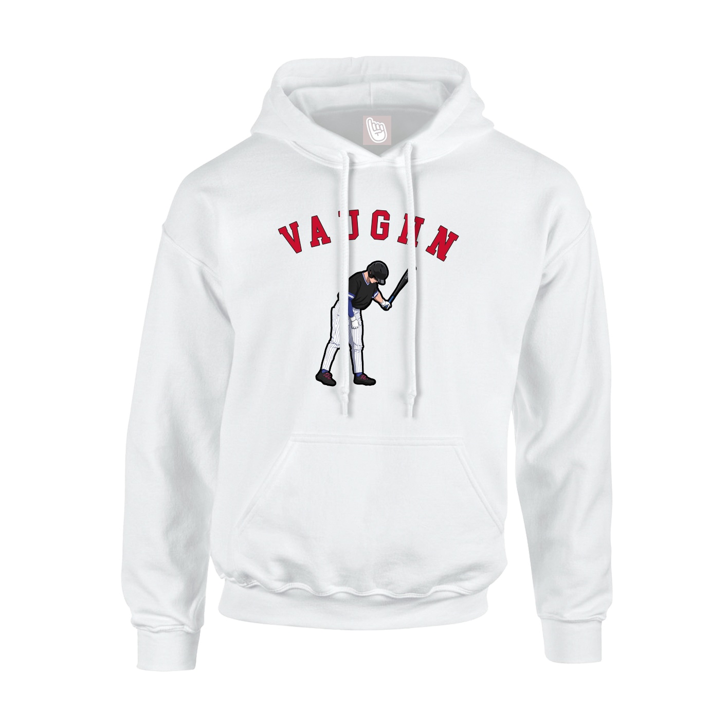 Youth Hoodie — Shirsey Arch in White