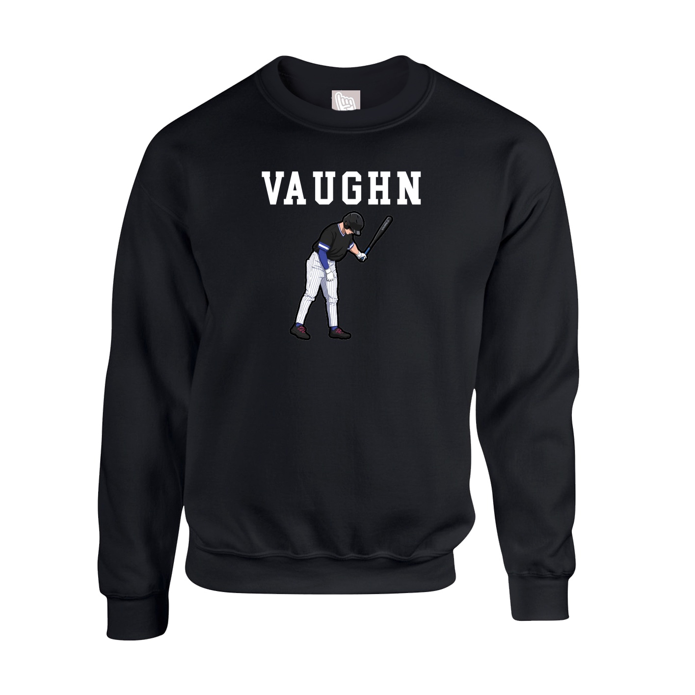 Fleece Crew — Shirsey in Black