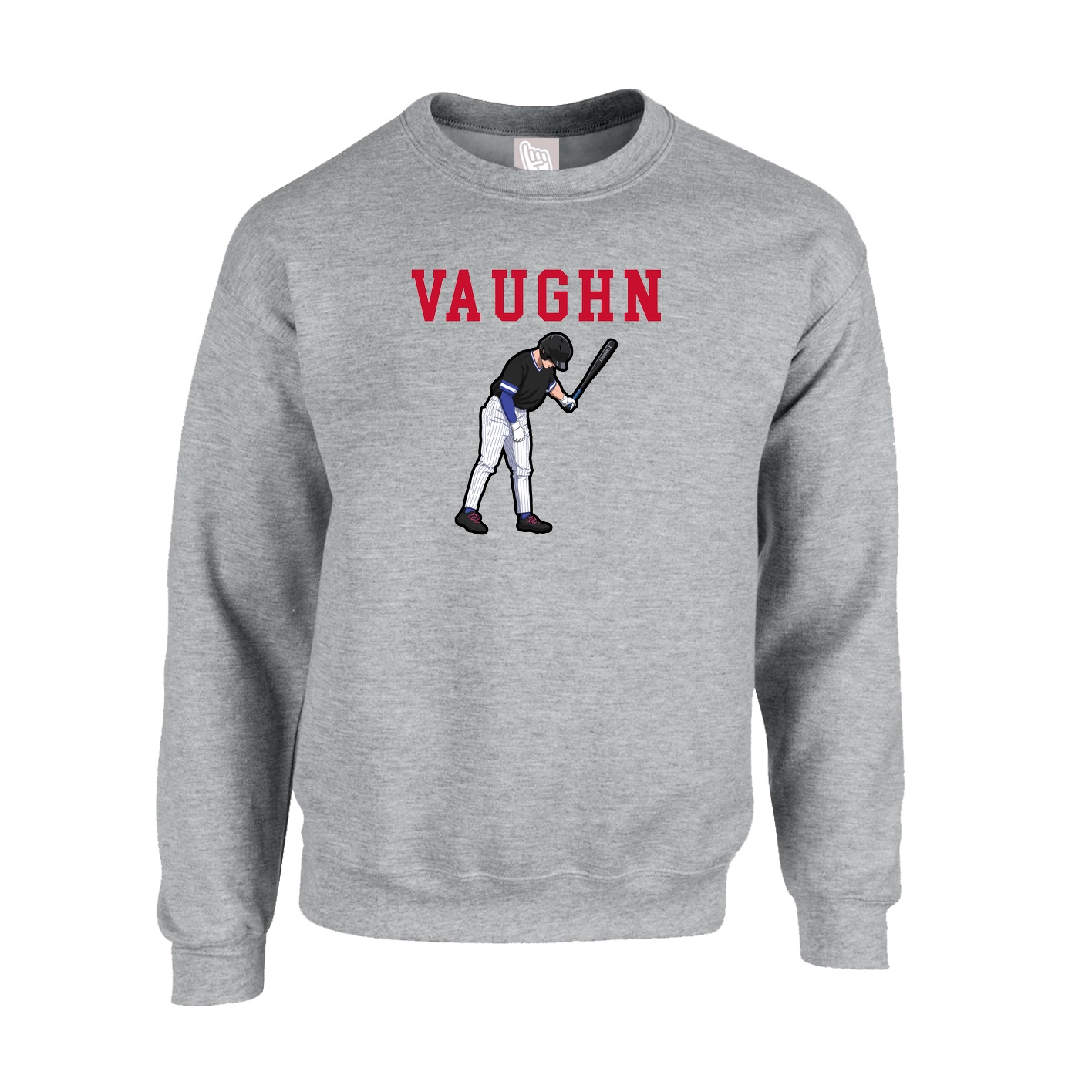 Fleece Crew — Shirsey in Grey