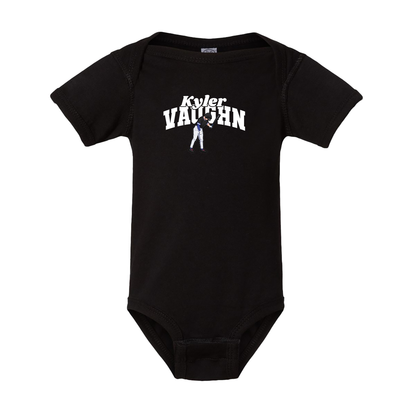 Baby Onesie — Signature Arch in Black
