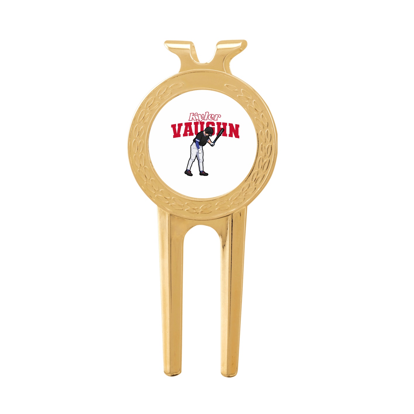 Divot Tool with Ball Marker — Name Arch in Classic