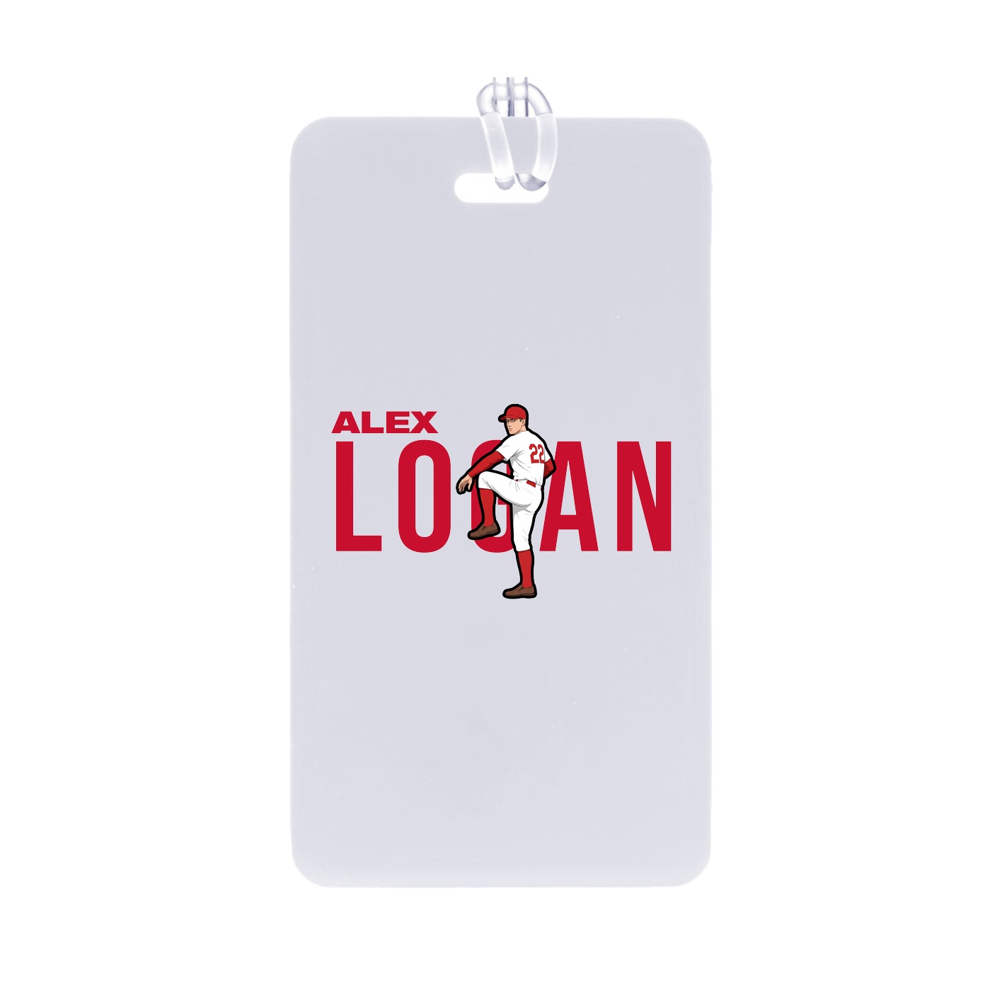 Bag Tag — Player Name in Classic