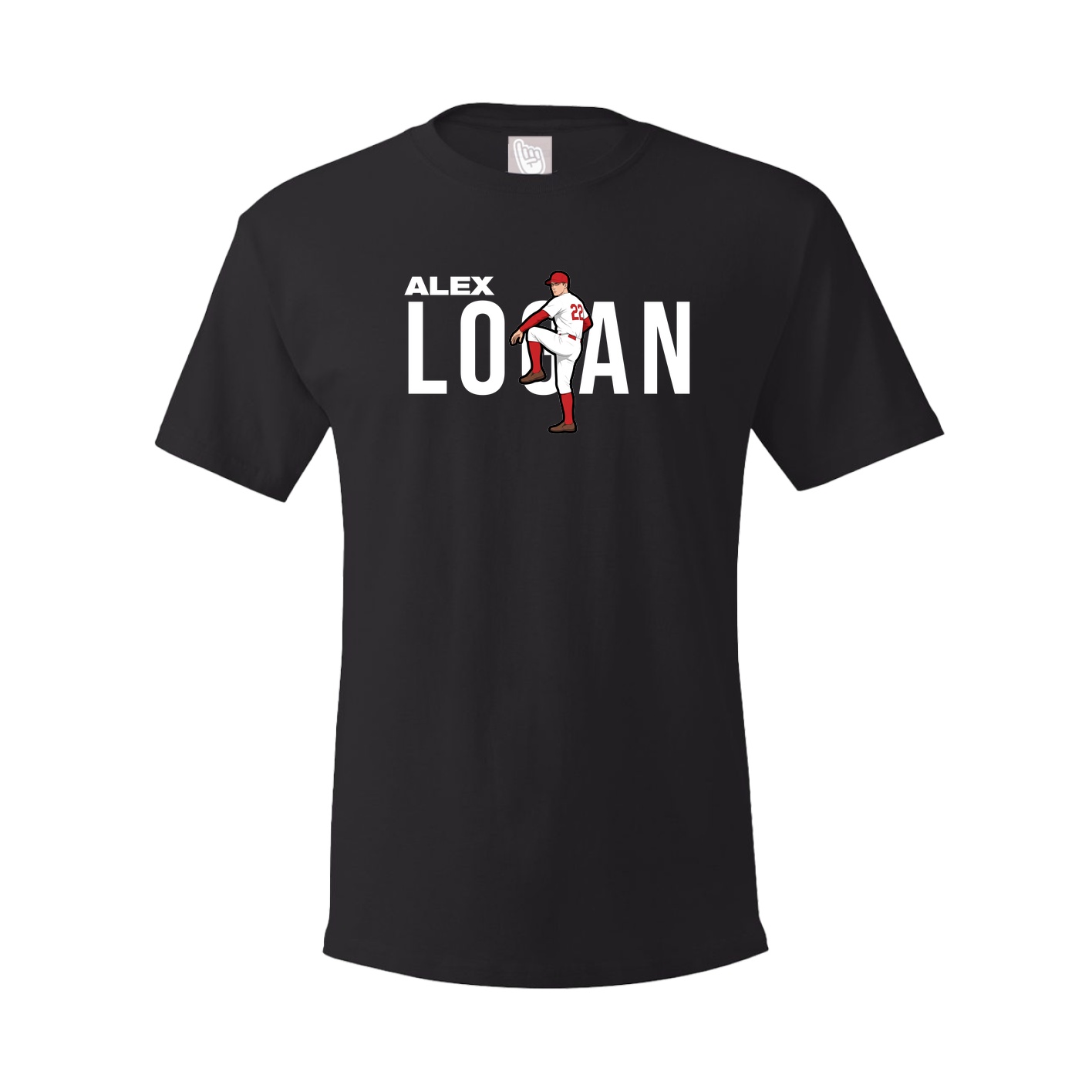 Youth Tee — Player Name in Black
