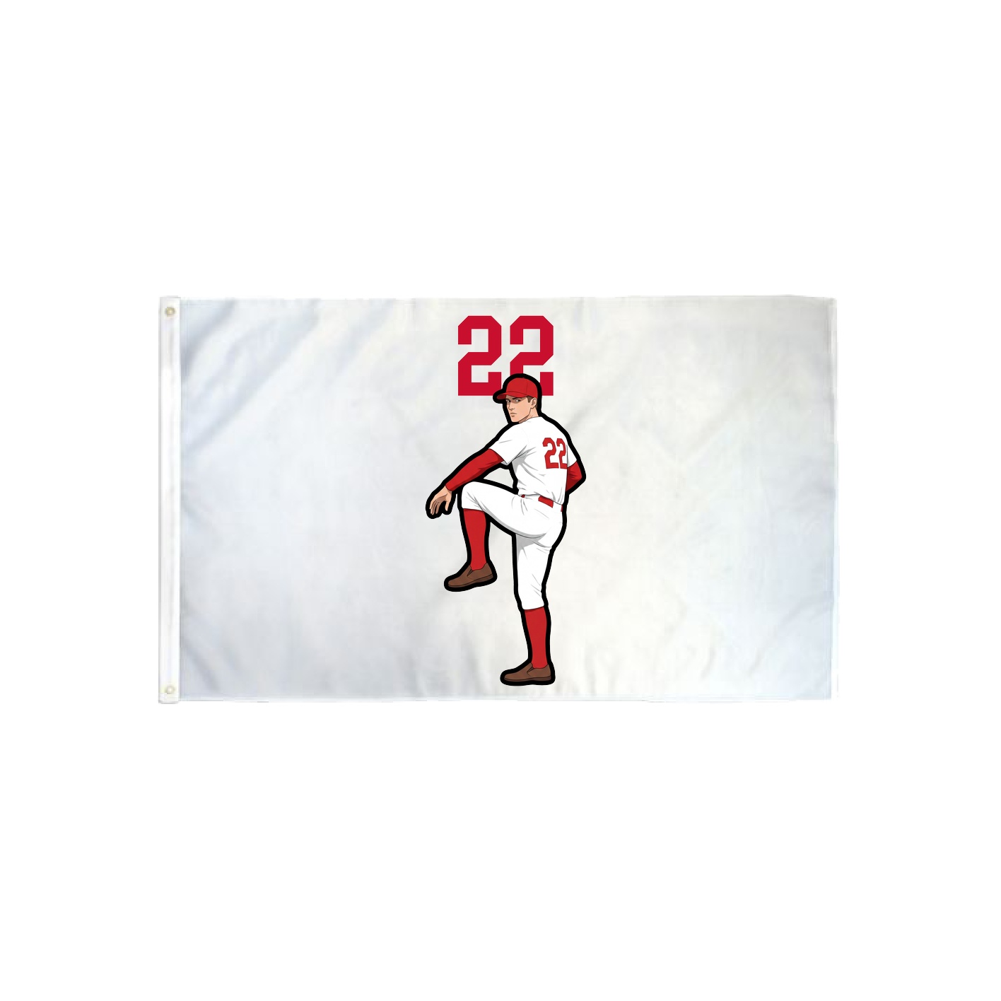 3x5 Flag — Number Top in Classic