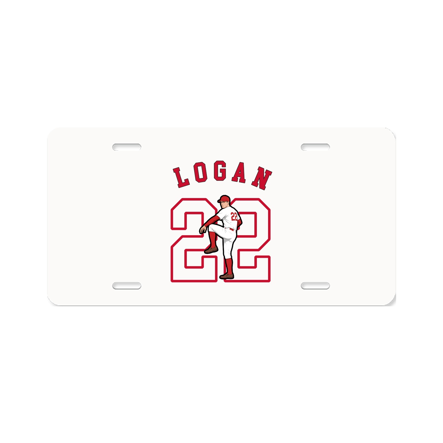 License Plate — Shirsey Arch in Classic