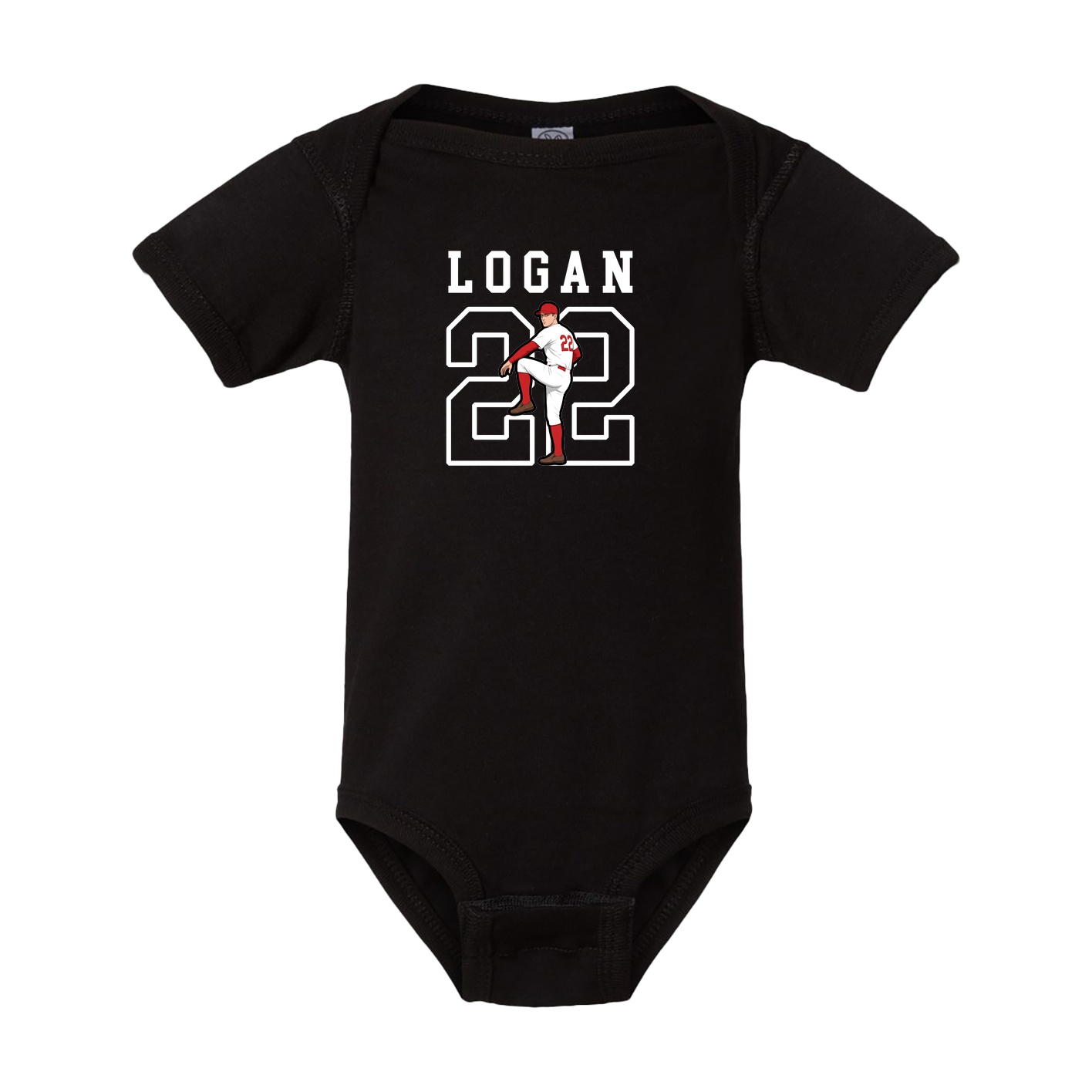 Baby Onesie — Shirsey in Black