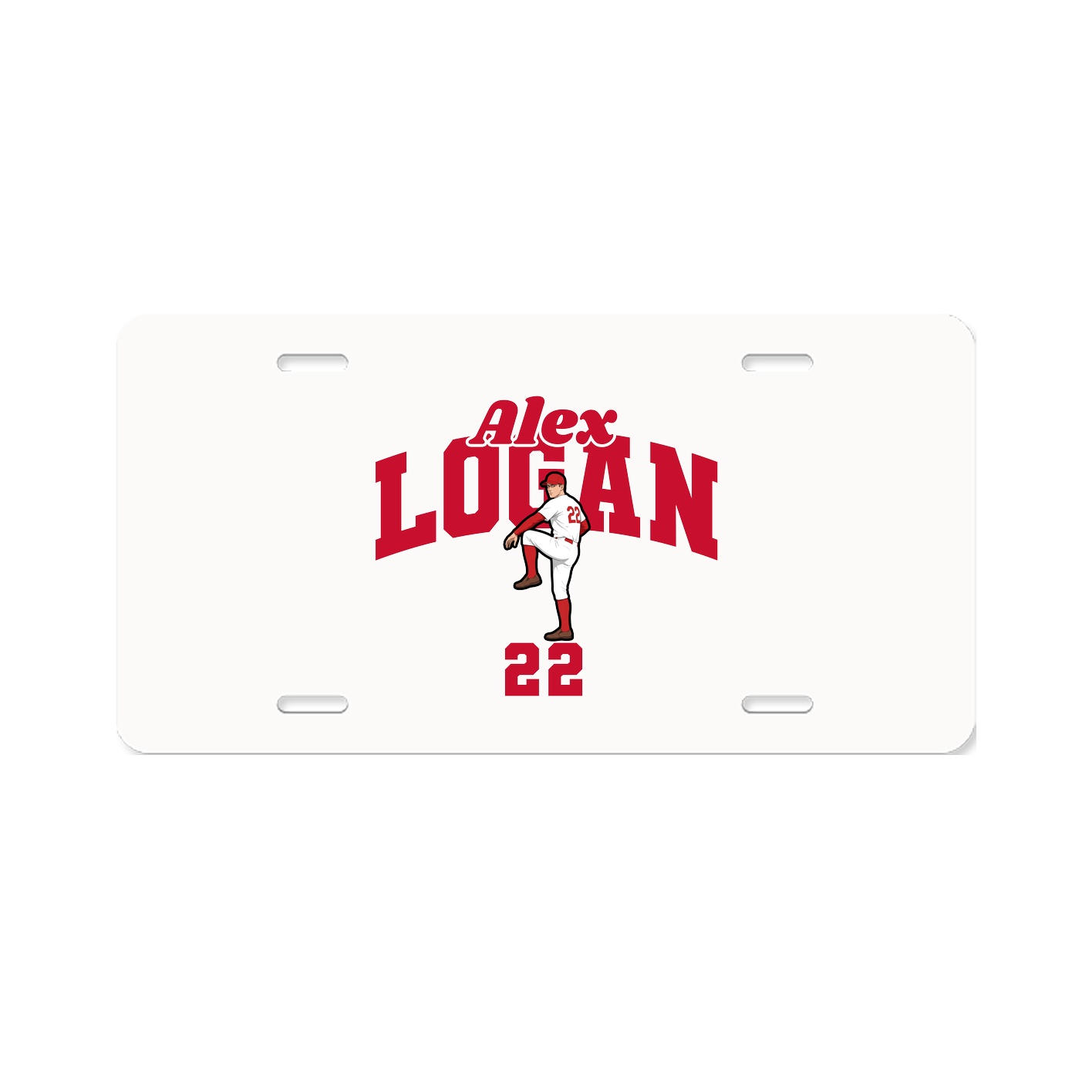 License Plate — Signature Arch in Classic