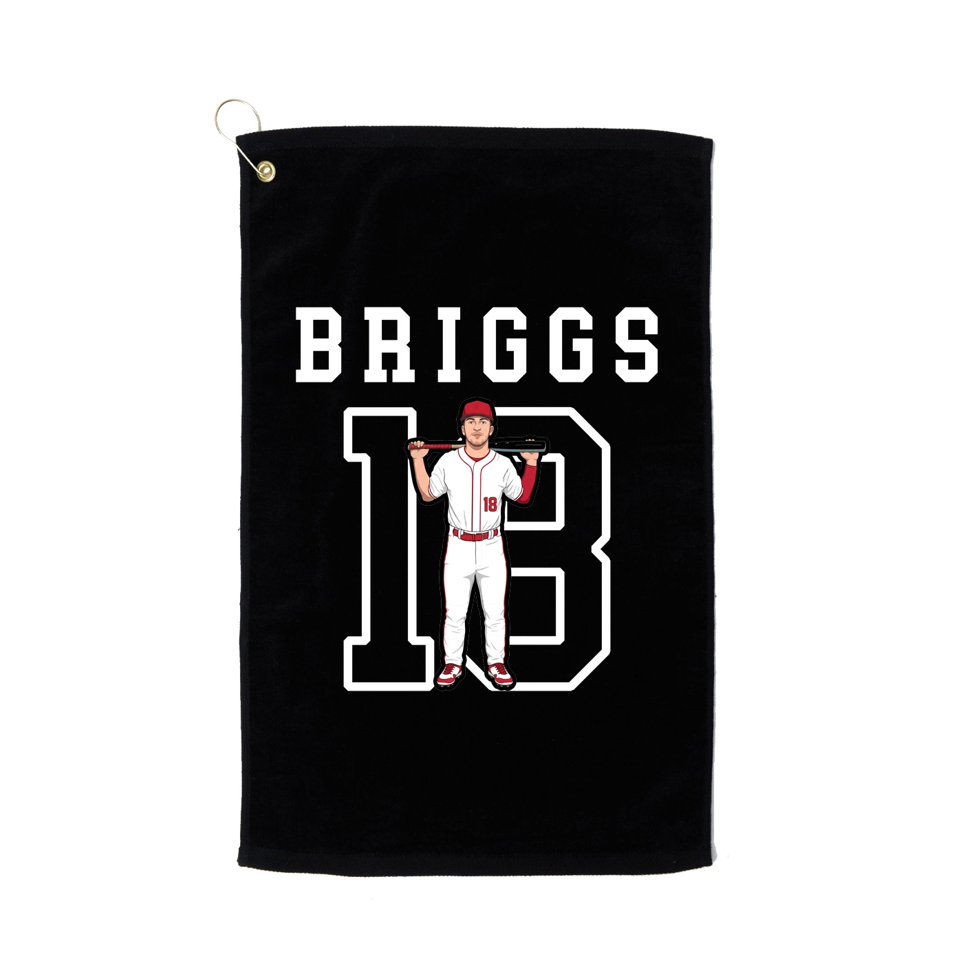 Golf Towel — Shirsey in Black