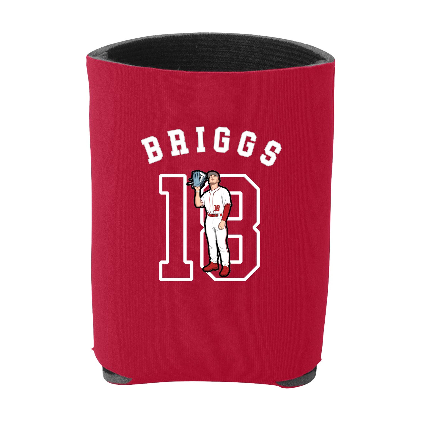Can Holder — Shirsey Arch in Red