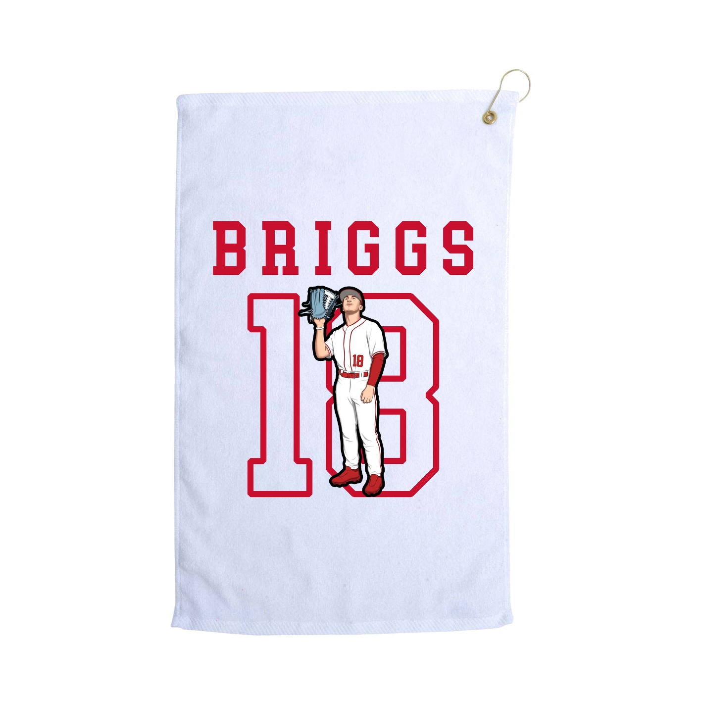Golf Towel — Shirsey in White