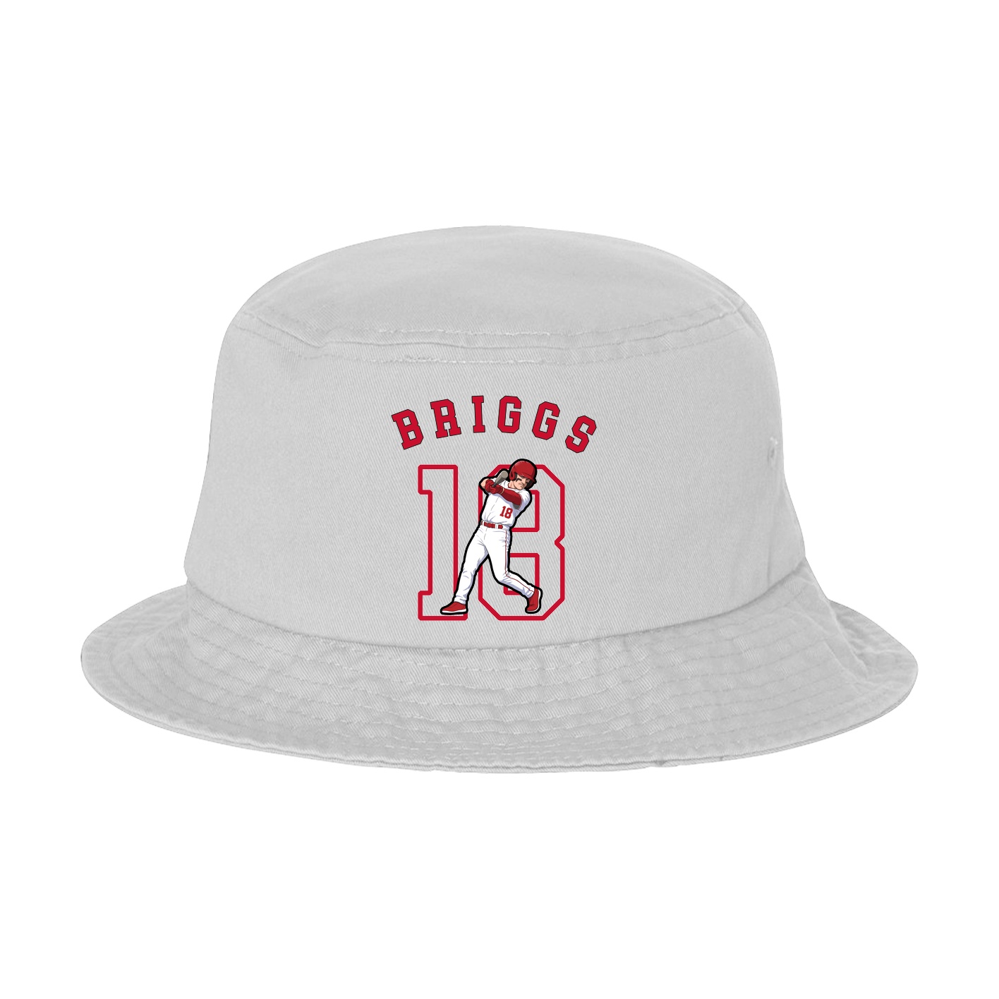 Bucket Cap — Shirsey Arch in White