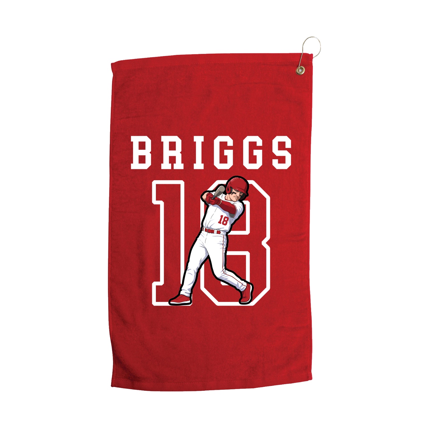 Golf Towel — Shirsey in Red