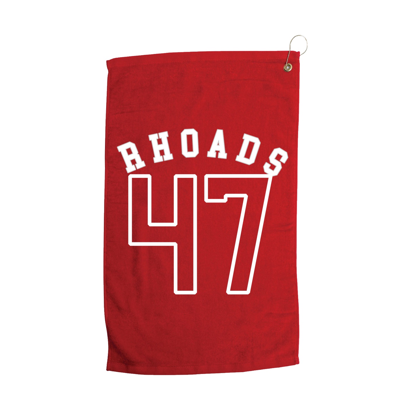Golf Towel — Shirsey Arch in Red